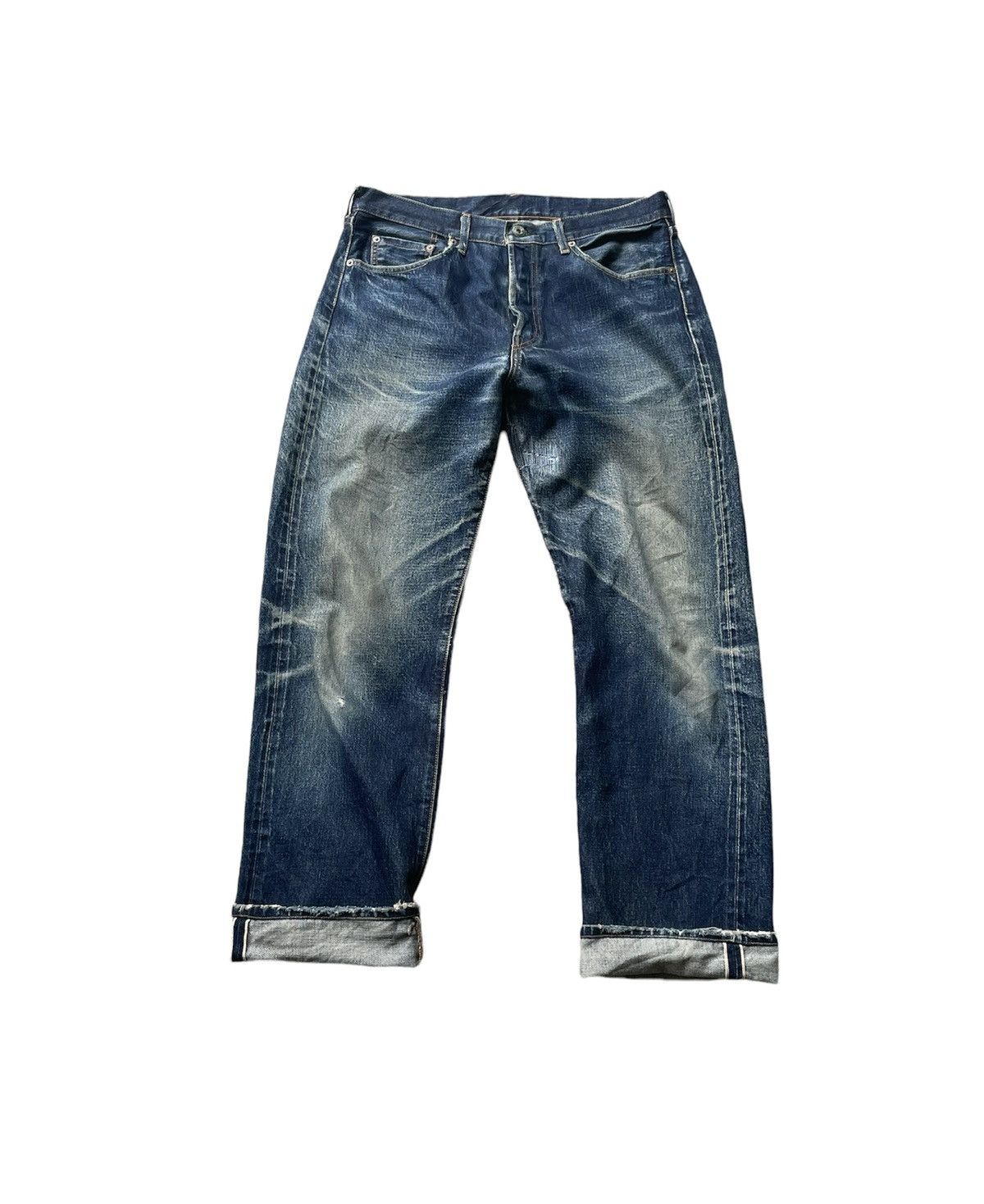 Japanese Brand Unknown Vintage Japan Selvedge Denim Size US 34 / EU 50 - 1 Thumbnail