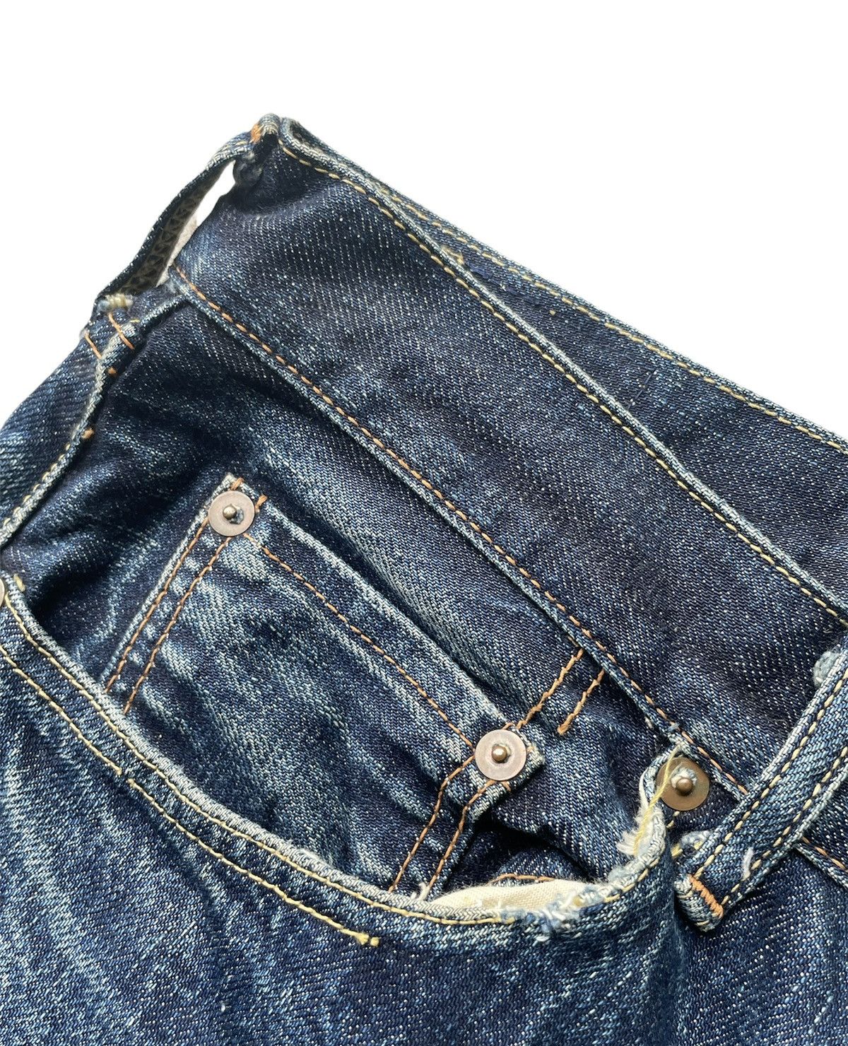 Japanese Brand Unknown Vintage Japan Selvedge Denim Size US 34 / EU 50 - 9 Thumbnail