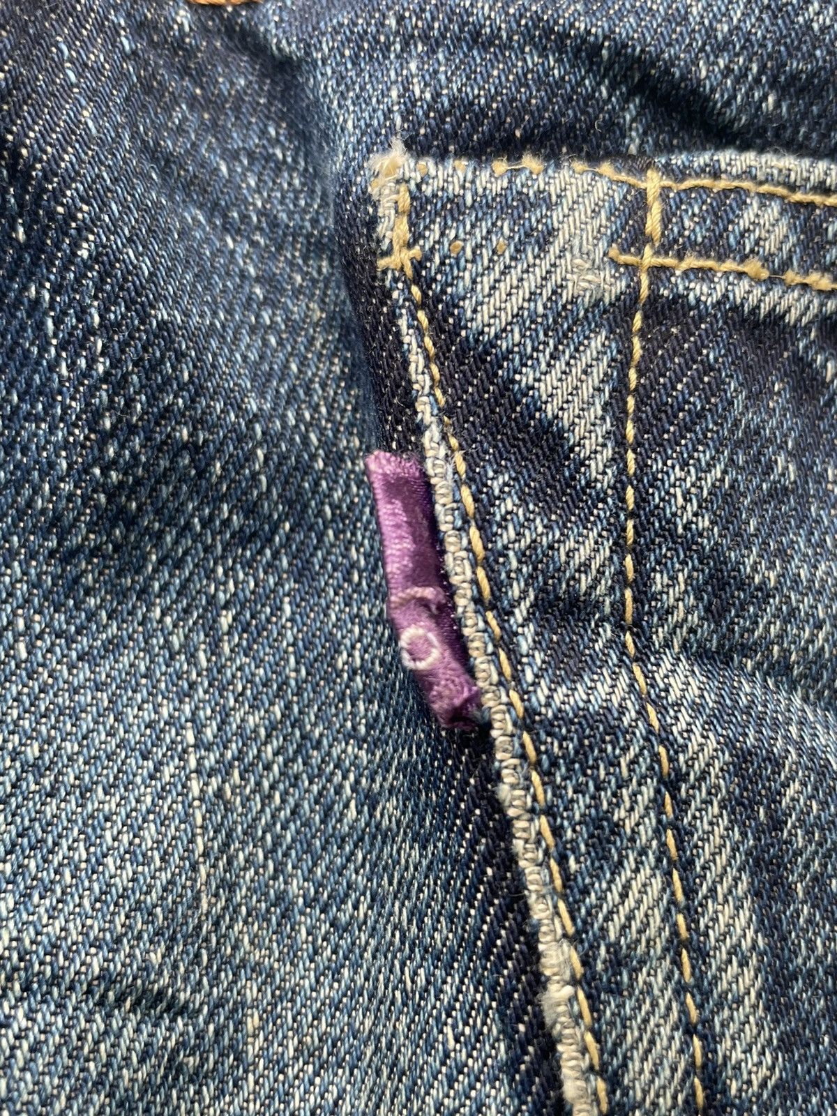 Japanese Brand Unknown Vintage Japan Selvedge Denim Size US 34 / EU 50 - 19 Thumbnail