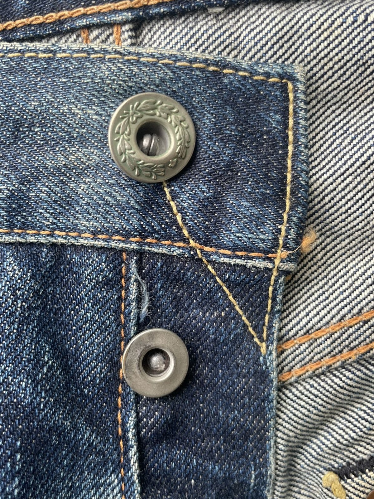 Japanese Brand Unknown Vintage Japan Selvedge Denim Size US 34 / EU 50 - 24 Thumbnail