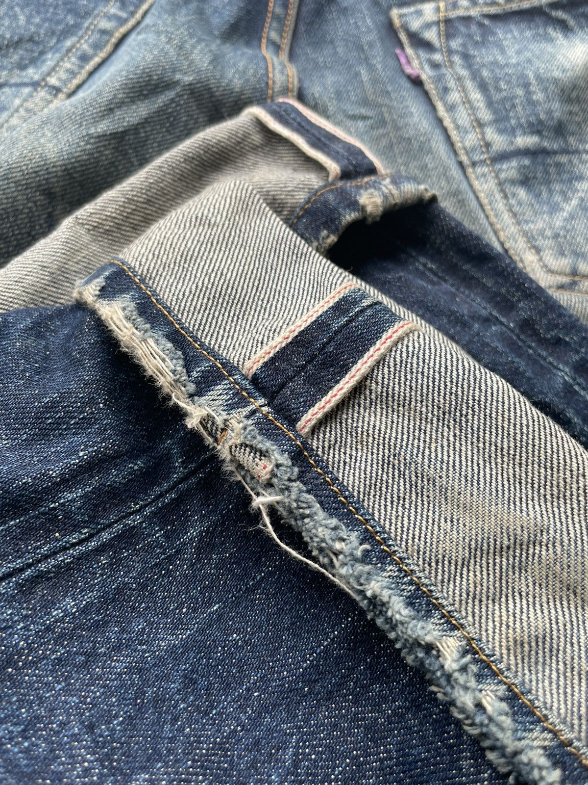 Japanese Brand Unknown Vintage Japan Selvedge Denim Size US 34 / EU 50 - 17 Thumbnail