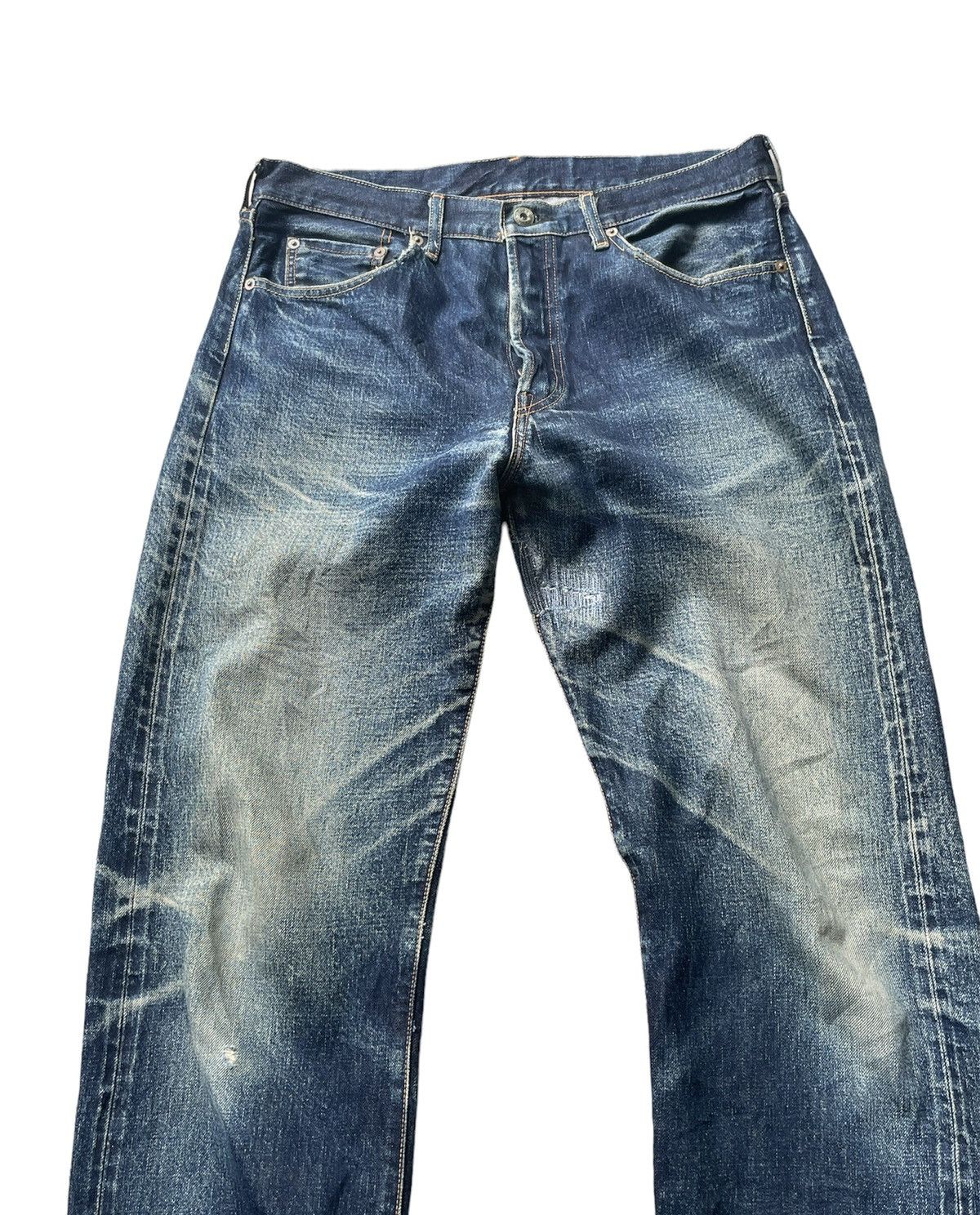 Japanese Brand Unknown Vintage Japan Selvedge Denim Size US 34 / EU 50 - 4 Thumbnail