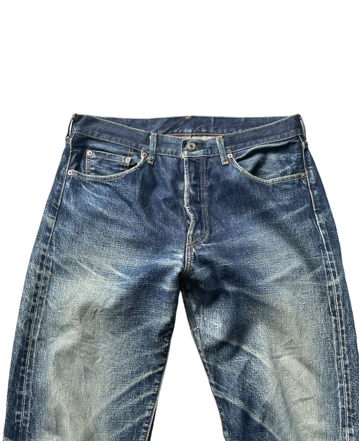 Japanese Brand Unknown Vintage Japan Selvedge Denim Size US 34 / EU 50 - 6 Thumbnail