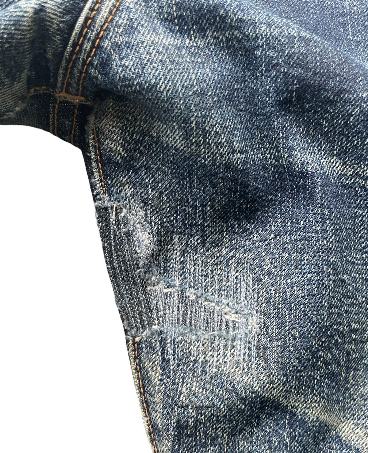 Japanese Brand Unknown Vintage Japan Selvedge Denim Size US 34 / EU 50 - 7 Thumbnail