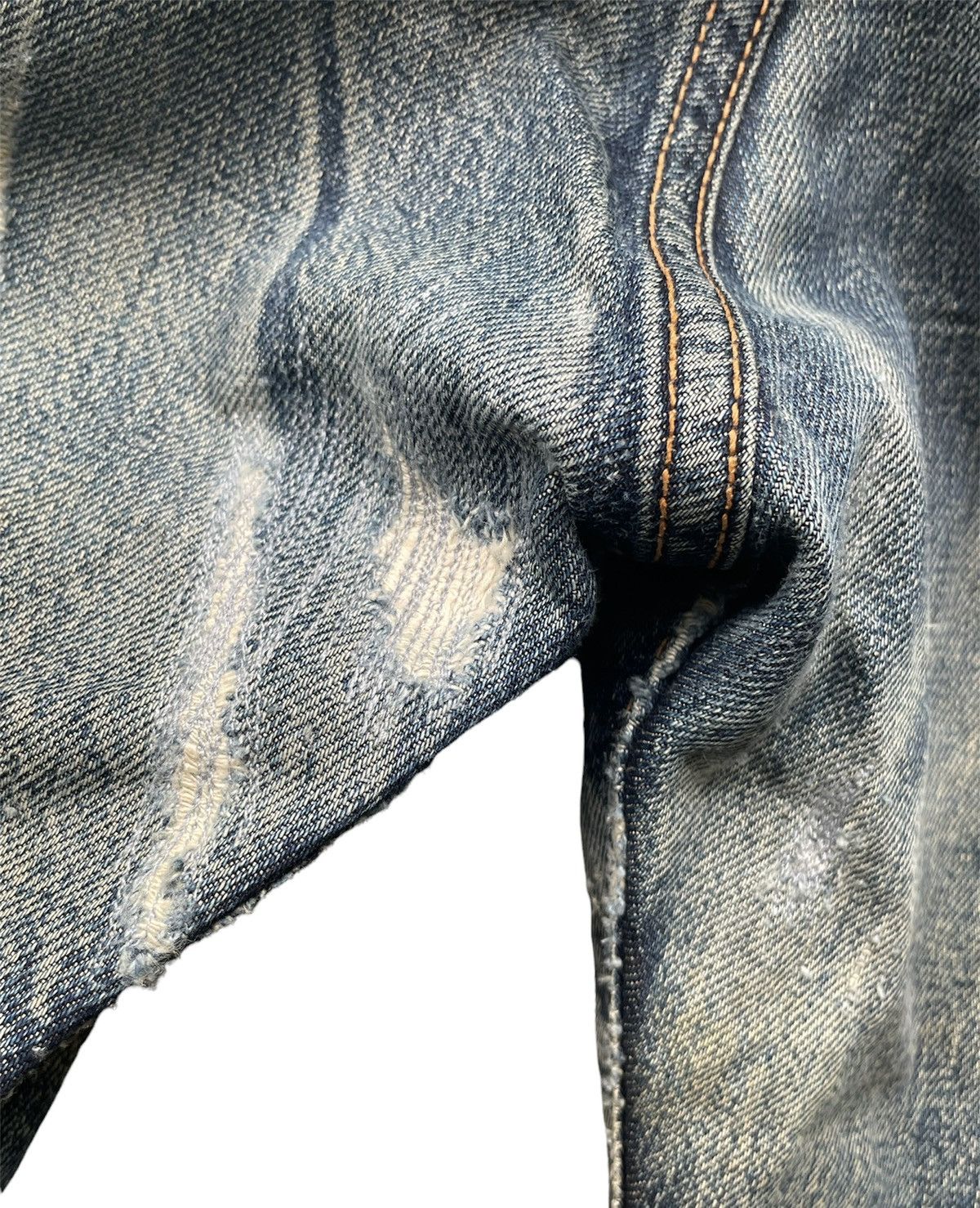 Japanese Brand Unknown Vintage Japan Selvedge Denim Size US 34 / EU 50 - 14 Thumbnail