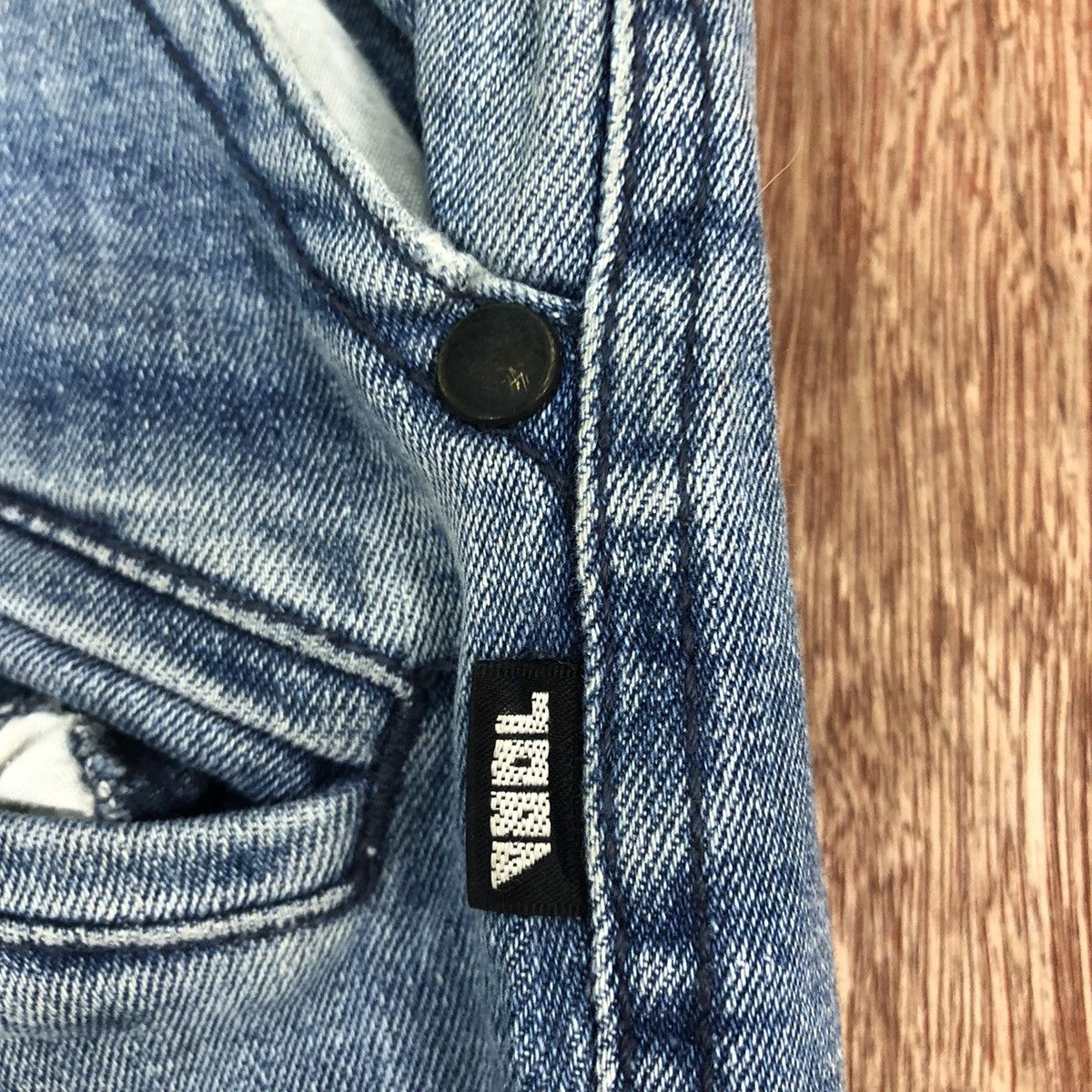Japanese Brand DLL Tora Blue Multipocket Denim Jeans Pants #2121 Size US 35 - 7 Thumbnail