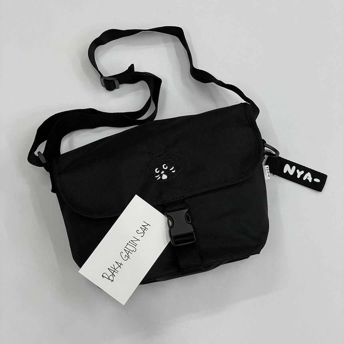 Issey Miyake Ne-Net Nenet Sling Shoulder Bag Black Rare Japan Designer Size ONE SIZE - 1 Thumbnail