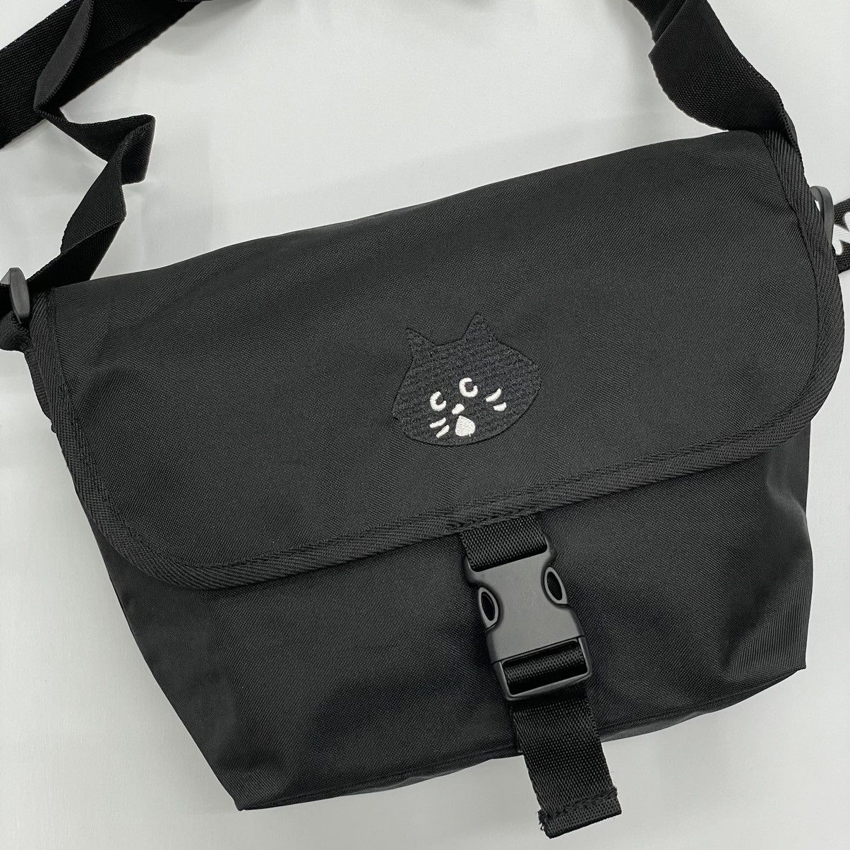 Issey Miyake Ne-Net Nenet Sling Shoulder Bag Black Rare Japan Designer Size ONE SIZE - 3 Thumbnail