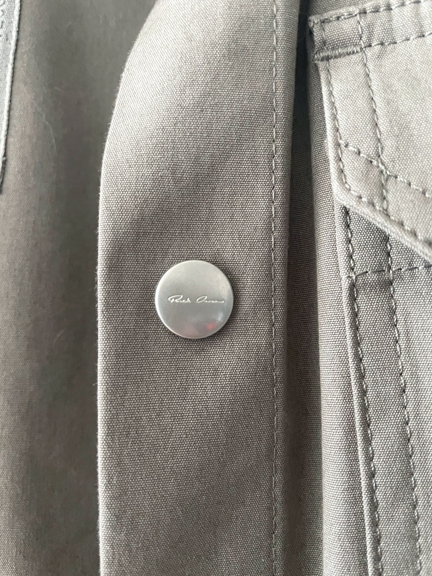 Rick Owens Tecuatl UFW Outershirt sz. 48 Size US M / EU 48-50 / 2 - 4 Thumbnail