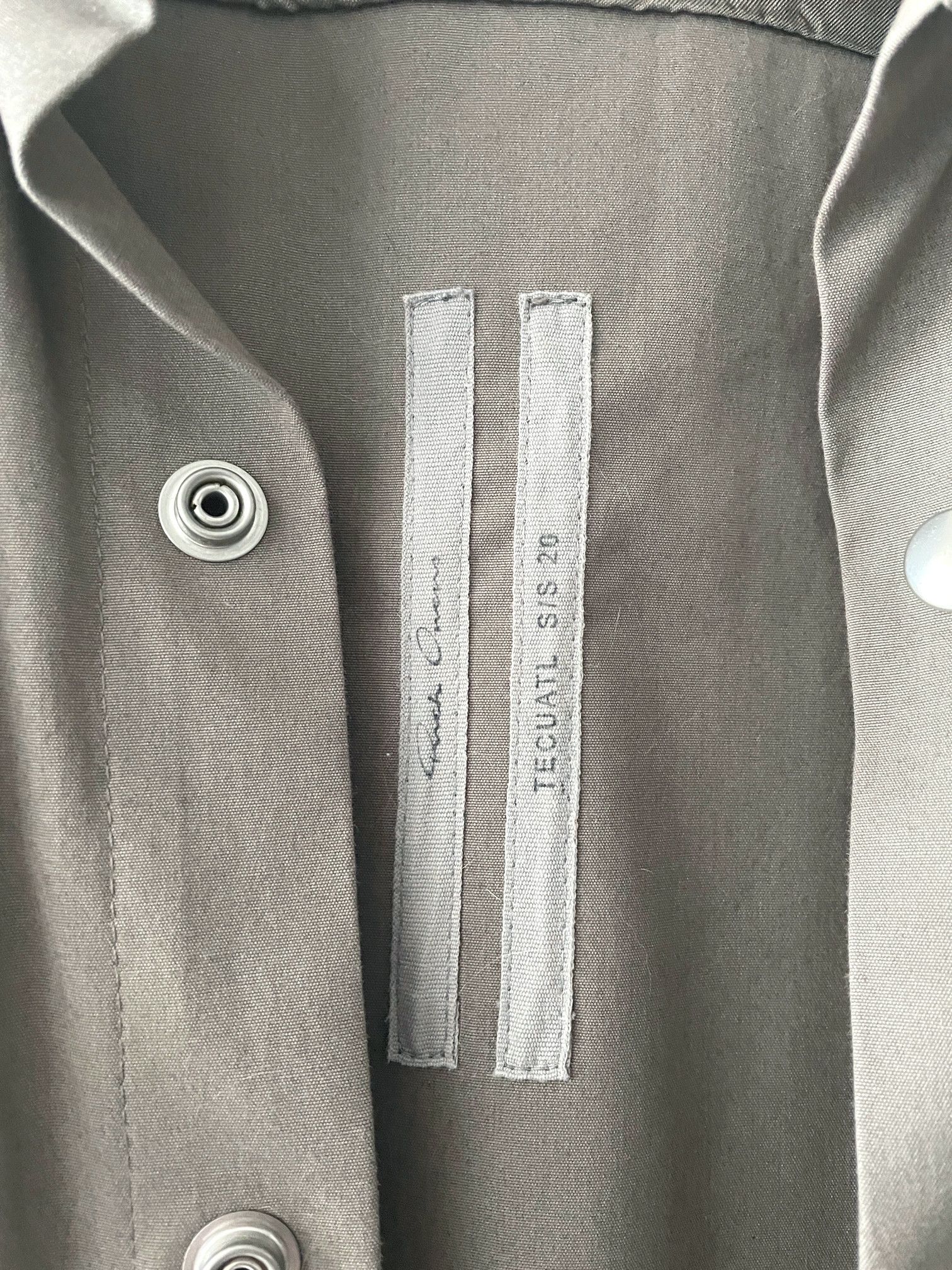 Rick Owens Tecuatl UFW Outershirt sz. 48 Size US M / EU 48-50 / 2 - 3 Thumbnail