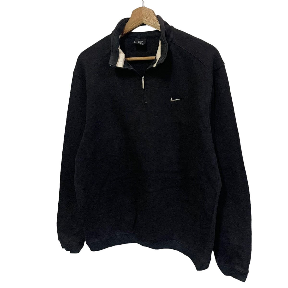 Nike × Vintage 💥 NIKE GOLF HALFZIP SWEATER NICE DESIGN Size US S / EU 44-46 / 1 - 2 Thumbnail