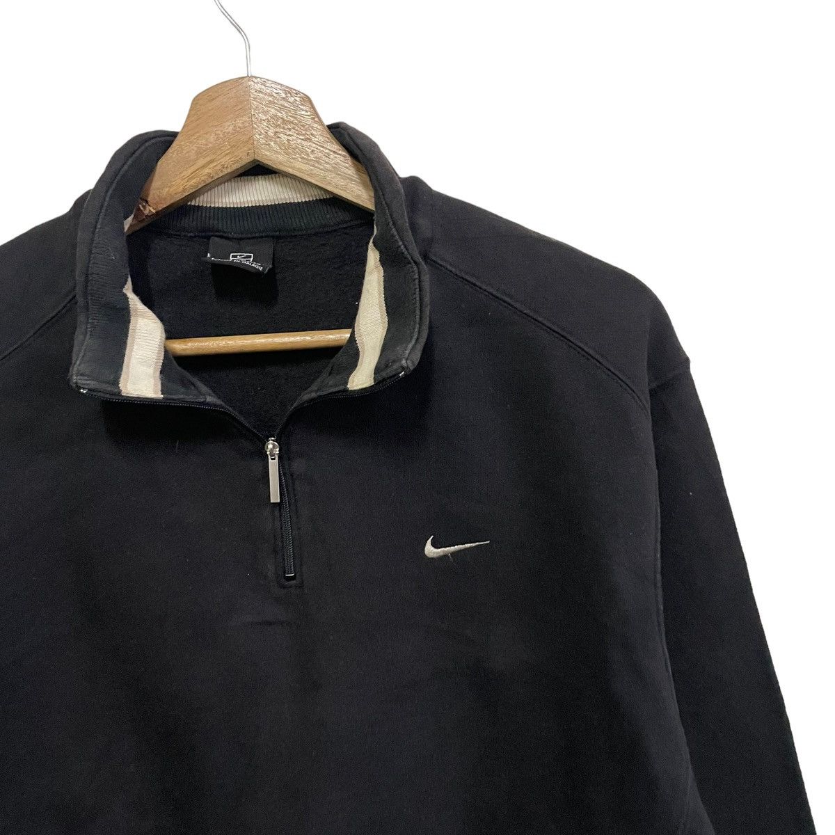 Nike × Vintage 💥 NIKE GOLF HALFZIP SWEATER NICE DESIGN Size US S / EU 44-46 / 1 - 4 Thumbnail