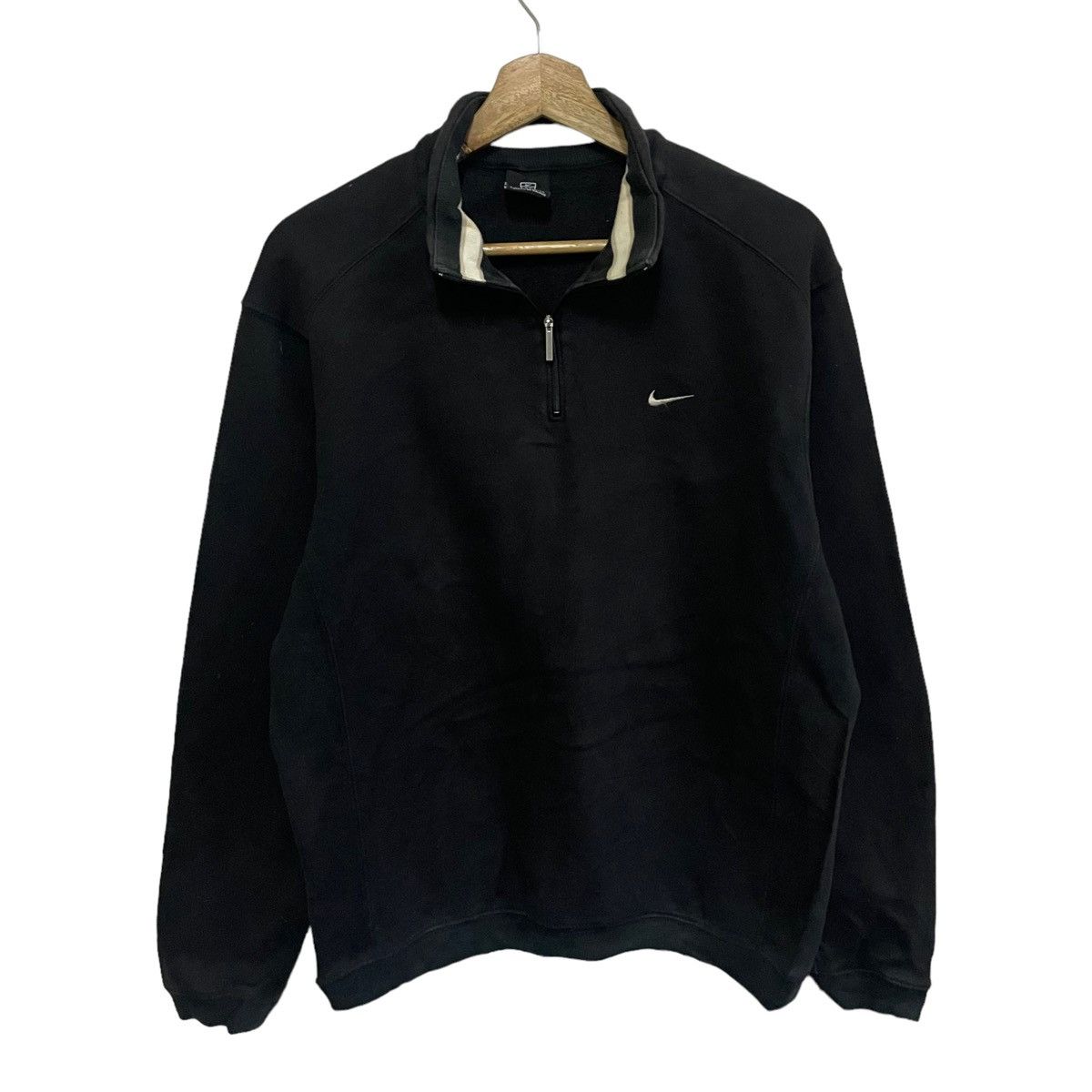Nike × Vintage 💥 NIKE GOLF HALFZIP SWEATER NICE DESIGN Size US S / EU 44-46 / 1 - 1 Thumbnail