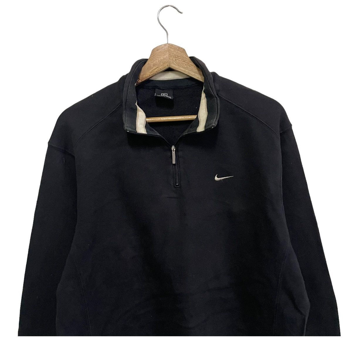 Nike × Vintage 💥 NIKE GOLF HALFZIP SWEATER NICE DESIGN Size US S / EU 44-46 / 1 - 3 Thumbnail