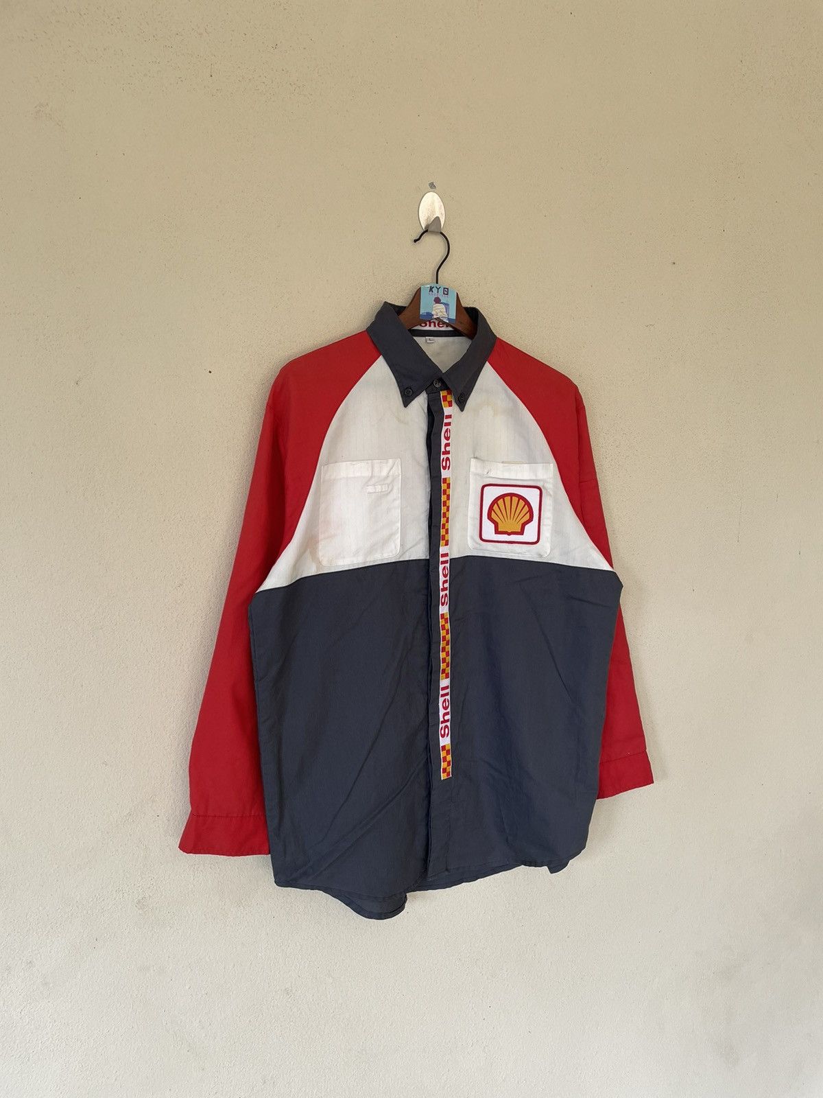 Vintage VINTAGE SHELL LIGHT JACKET Size US L / EU 52-54 / 3 - 2 Thumbnail