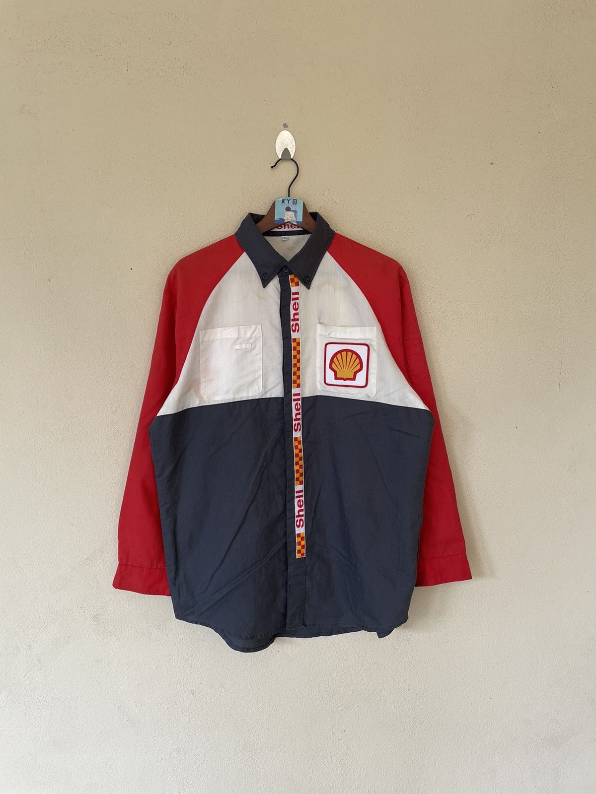 Vintage VINTAGE SHELL LIGHT JACKET Size US L / EU 52-54 / 3 - 1 Thumbnail