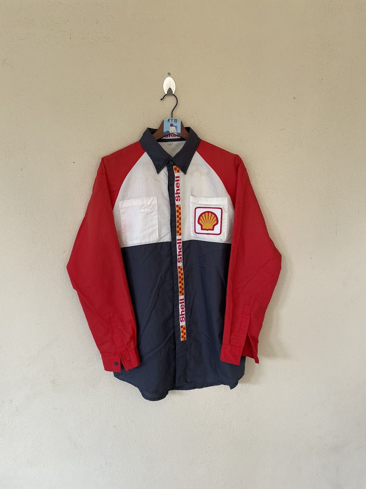 Vintage VINTAGE SHELL LIGHT JACKET Size US L / EU 52-54 / 3 - 3 Thumbnail