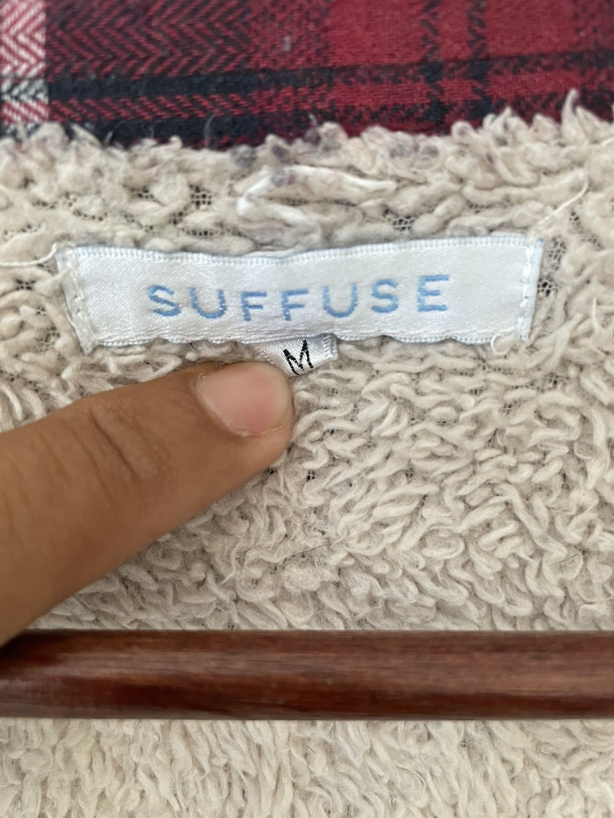Flannel × Japanese Brand SUFFUSE PEARL BUTTON SNAP SHEARLING FLANNEL Size US M / EU 48-50 / 2 - 8 Thumbnail