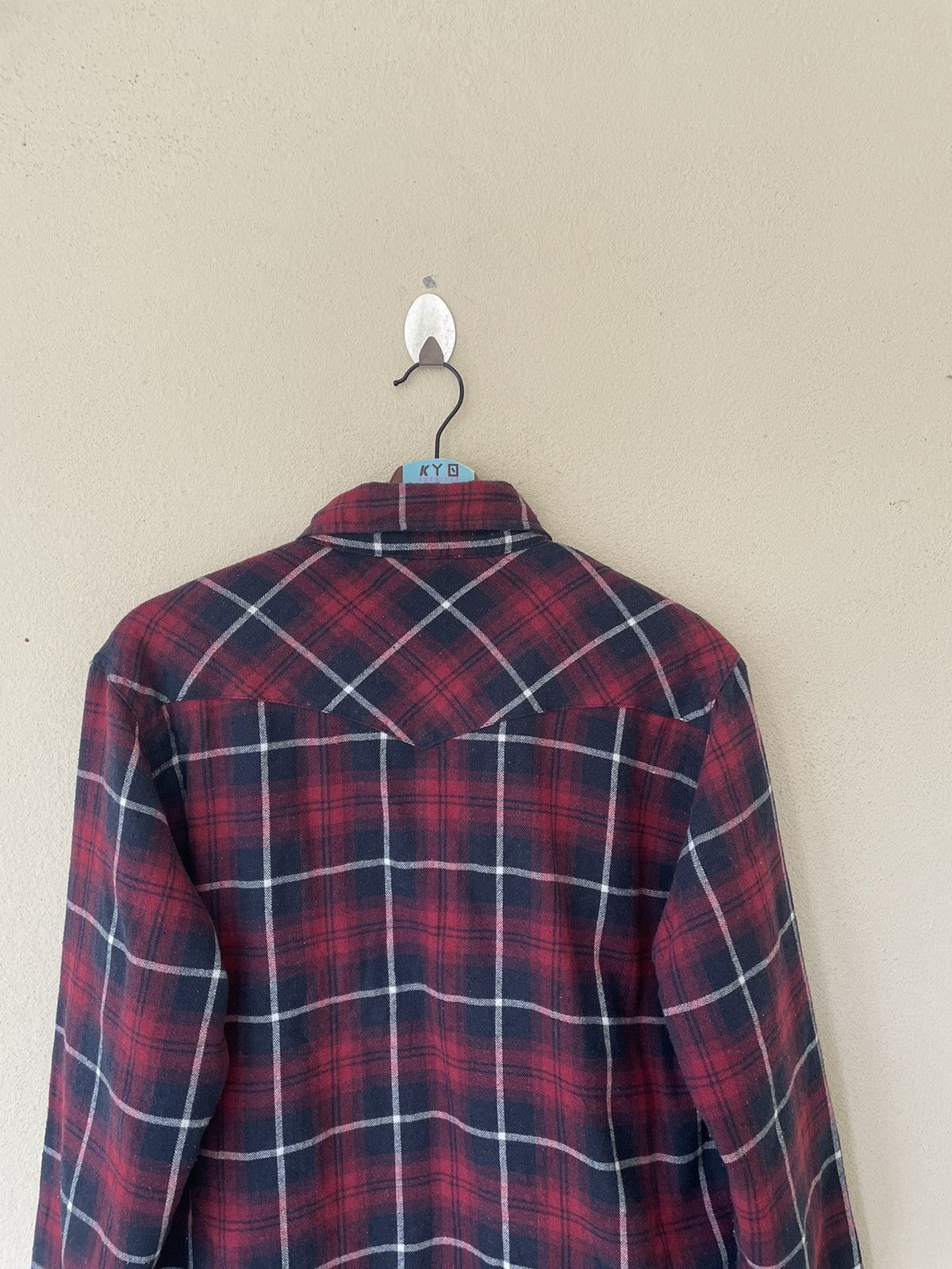Flannel × Japanese Brand SUFFUSE PEARL BUTTON SNAP SHEARLING FLANNEL Size US M / EU 48-50 / 2 - 6 Thumbnail