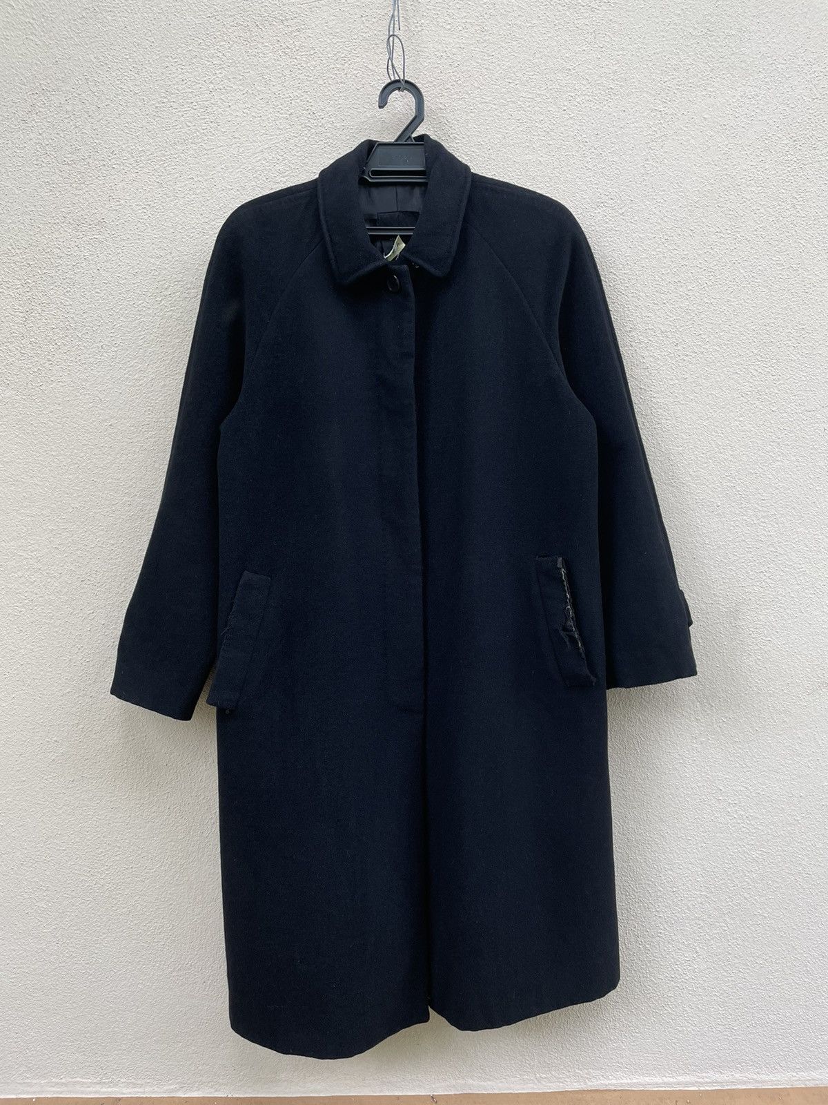 Designer × Japanese Brand × Vintage VINTAGE ATSURO TAYAMA LONG BLACK JACKET Size US M / EU 48-50 / 2 - 1 Thumbnail