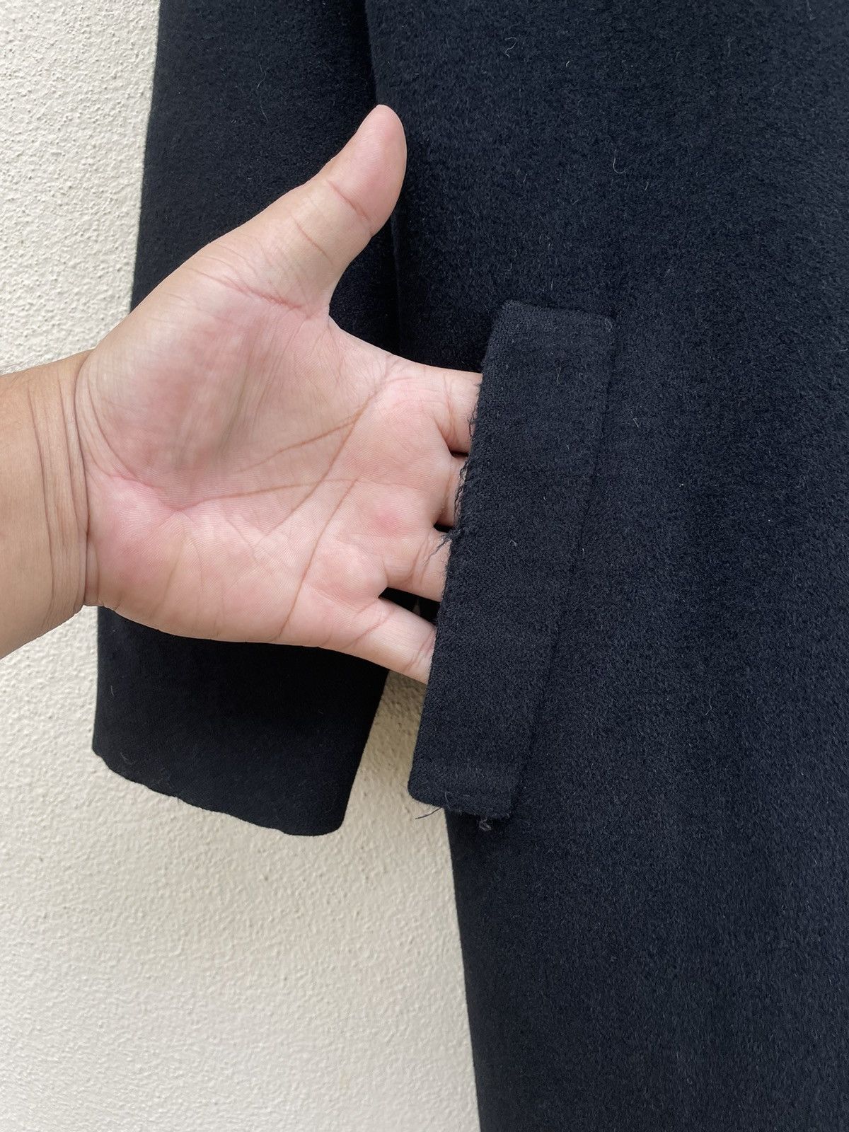 Designer × Japanese Brand × Vintage VINTAGE ATSURO TAYAMA LONG BLACK JACKET Size US M / EU 48-50 / 2 - 9 Thumbnail