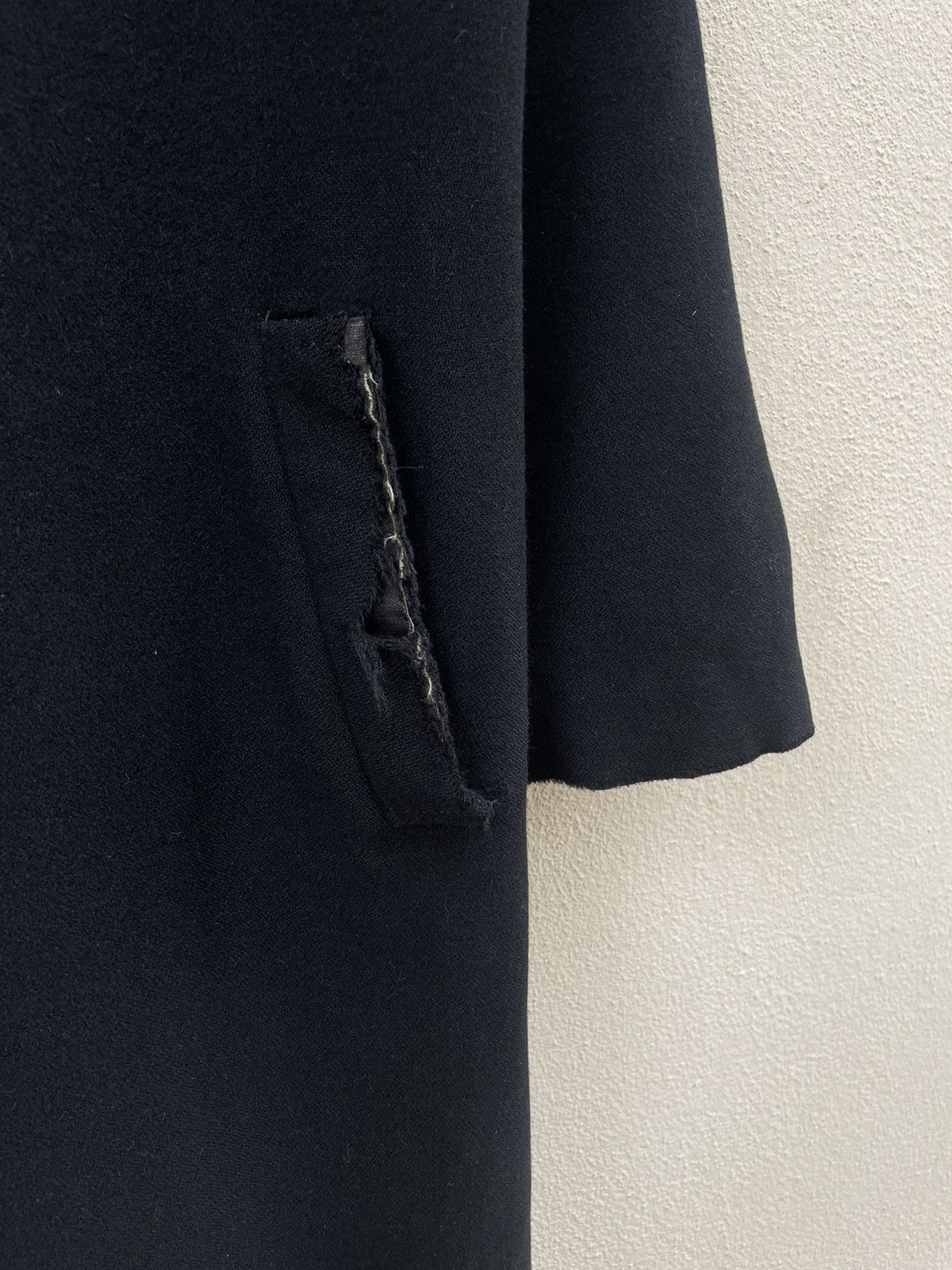 Designer × Japanese Brand × Vintage VINTAGE ATSURO TAYAMA LONG BLACK JACKET Size US M / EU 48-50 / 2 - 10 Thumbnail