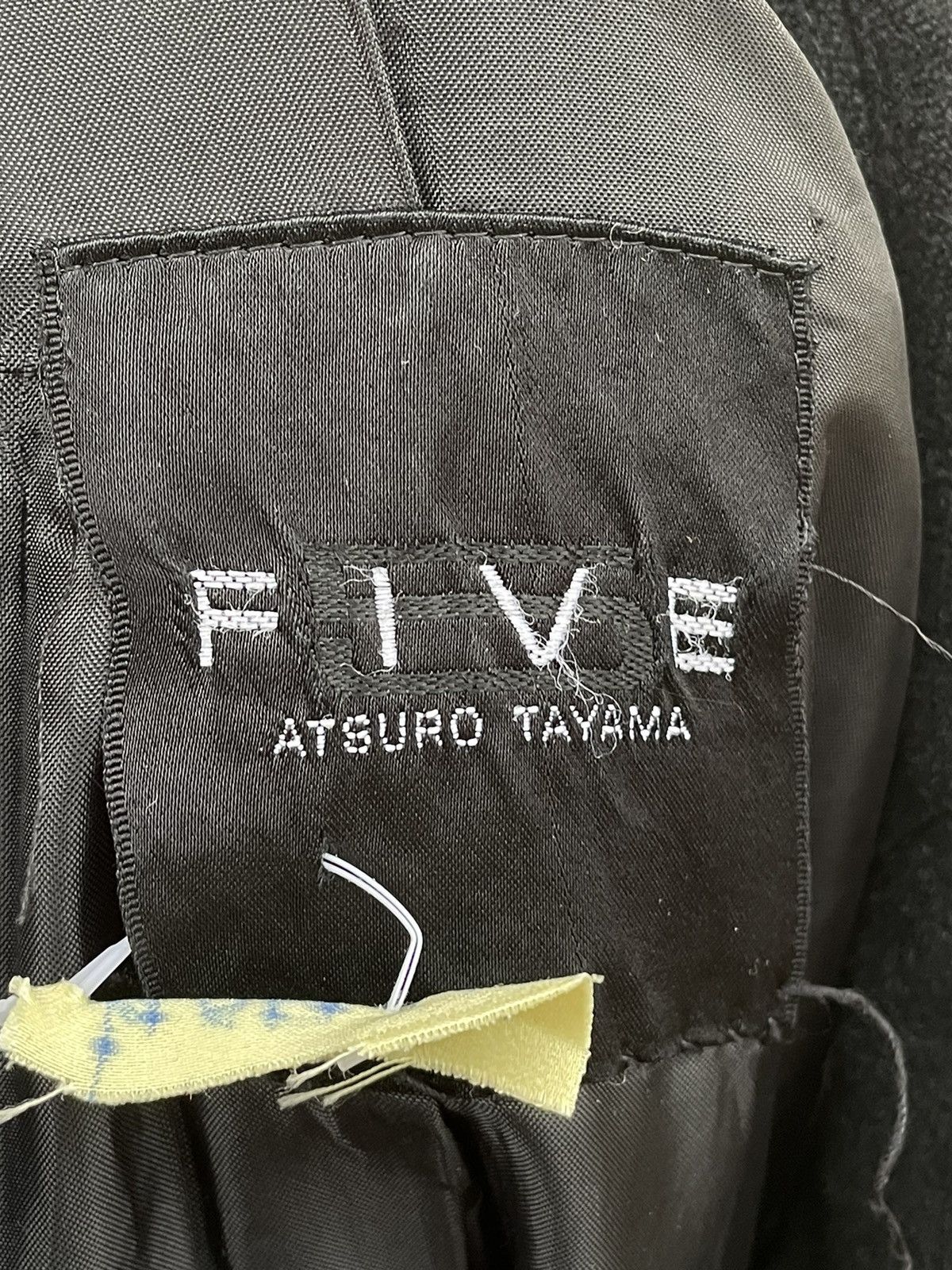 Designer × Japanese Brand × Vintage VINTAGE ATSURO TAYAMA LONG BLACK JACKET Size US M / EU 48-50 / 2 - 8 Thumbnail