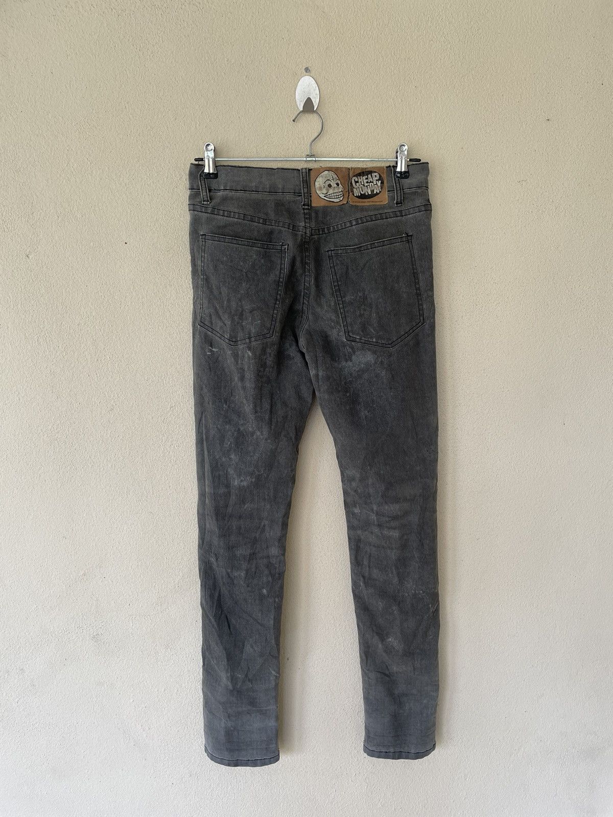 Cheap Monday DISSTRESSED CHEAP MONDAY PANTS Size US 30 / EU 46 - 3 Thumbnail