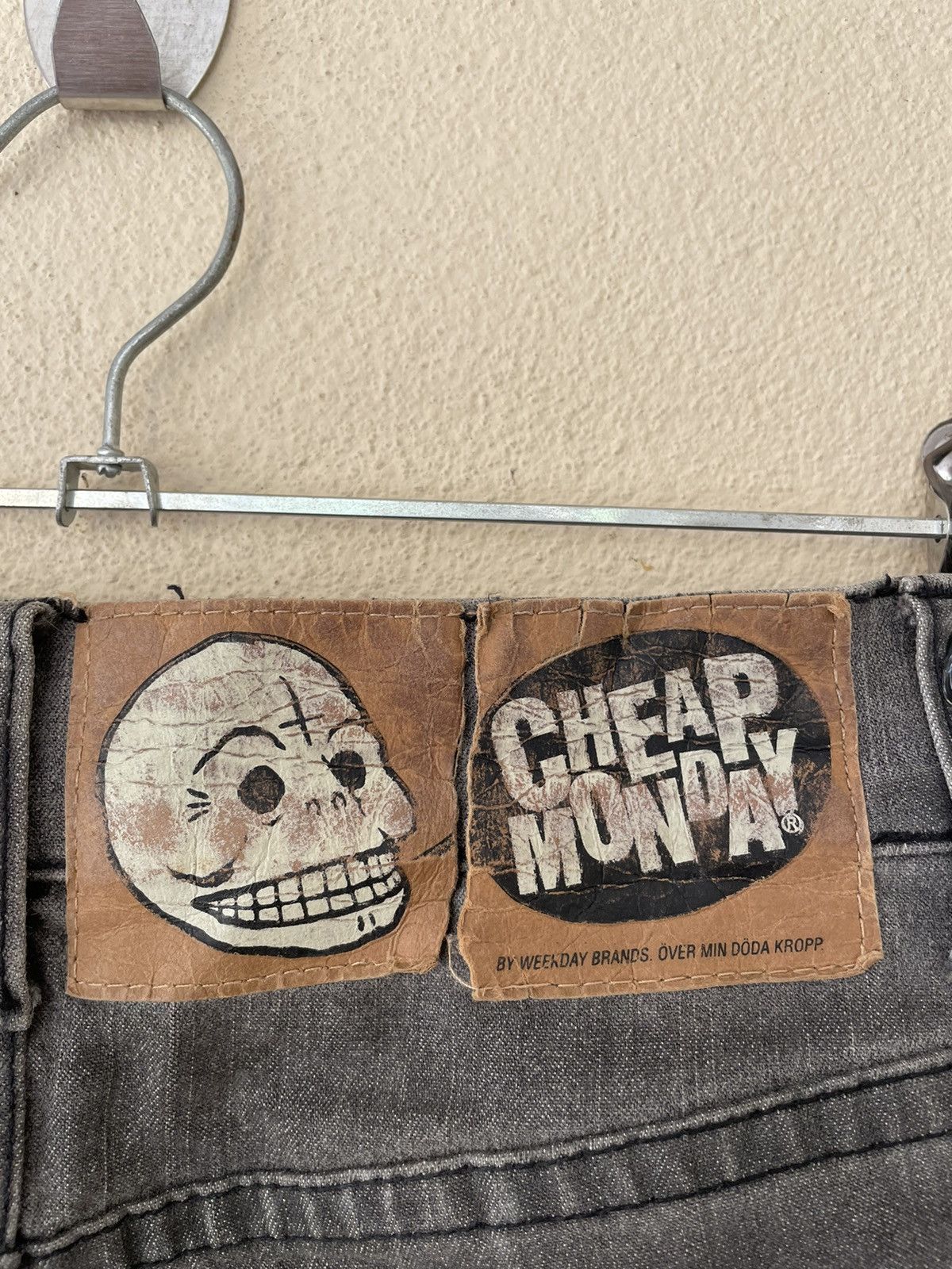 Cheap Monday DISSTRESSED CHEAP MONDAY PANTS Size US 30 / EU 46 - 6 Thumbnail