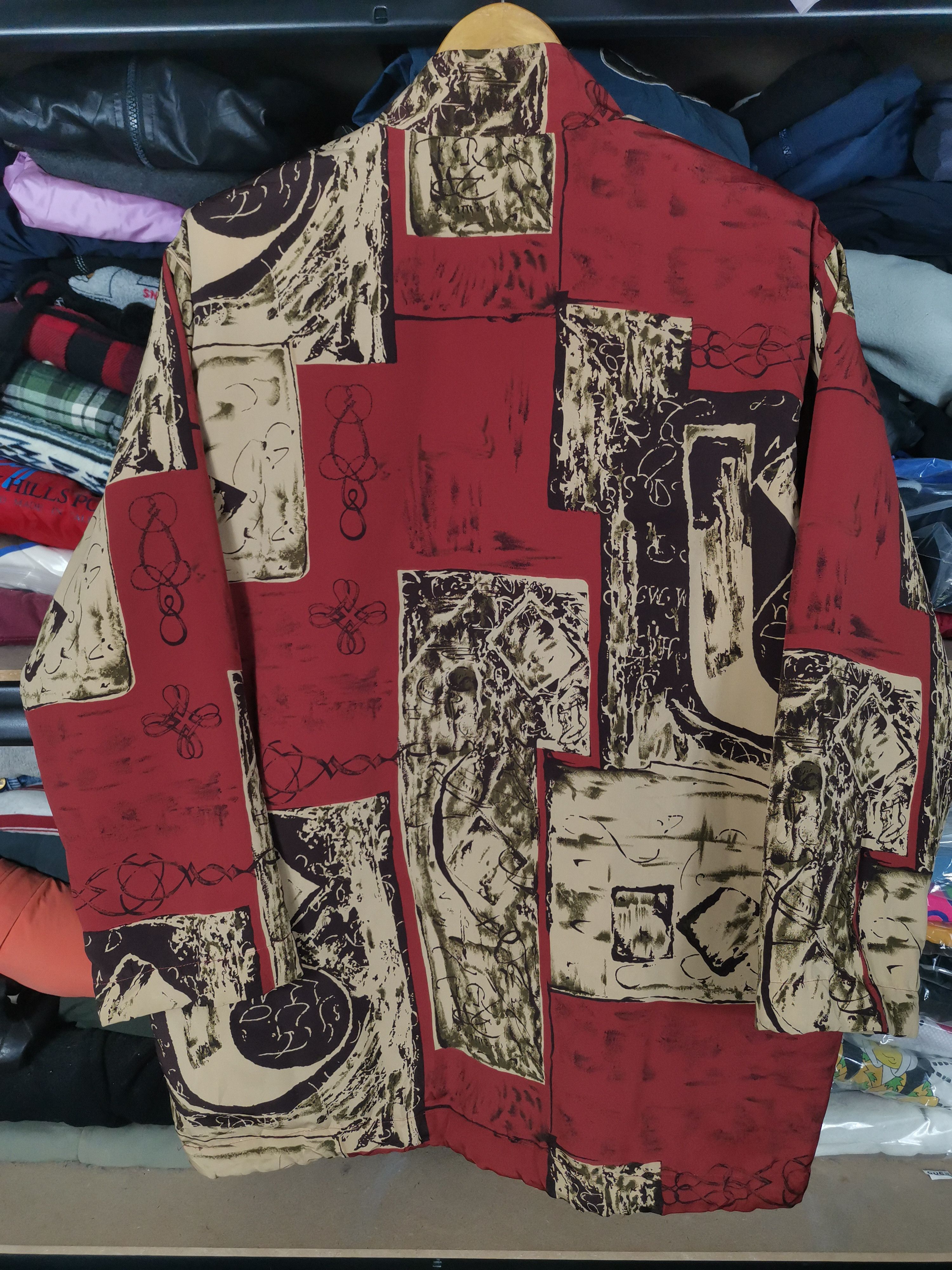 Japanese Brand Vintage Japanese Brand Art Fullprint Jacket Size US L / EU 52-54 / 3 - 4 Thumbnail
