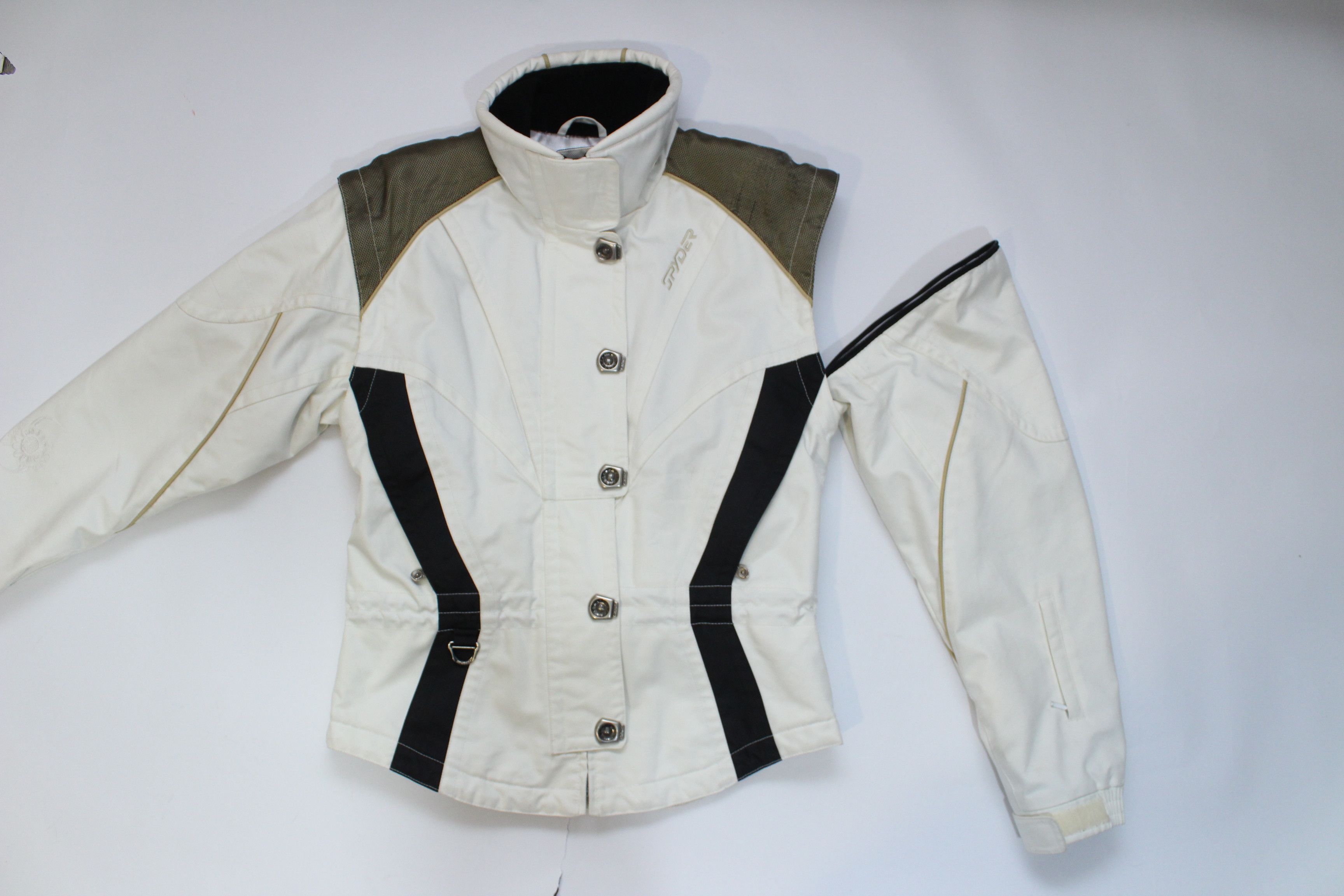 Spyder 90s Spyder Ski Jacket Womens Size 8 US Outdoor Vintage Hype Size M / US 6-8 / IT 42-44 - 3 Thumbnail