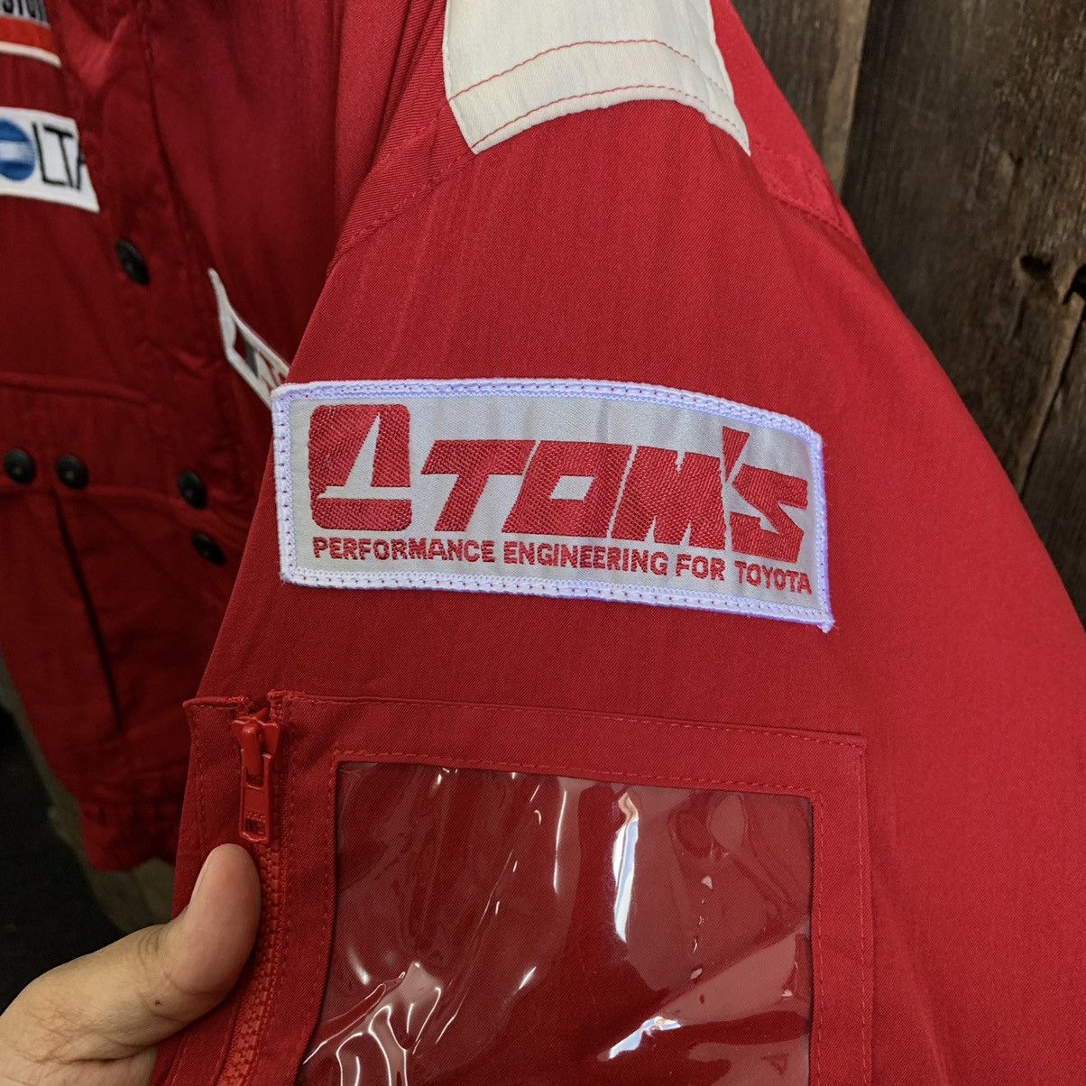 Vintage Vintage Toyota Team Tom’s bomber jacket Size US L / EU 52-54 / 3 - 3 Thumbnail