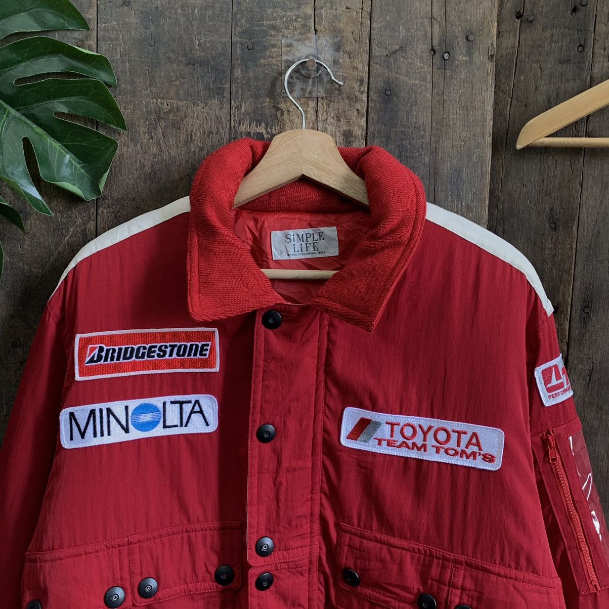 Vintage Vintage Toyota Team Tom’s bomber jacket Size US L / EU 52-54 / 3 - 2 Thumbnail