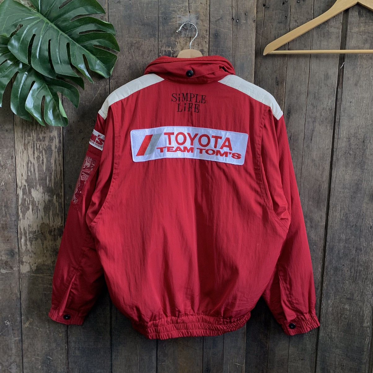 Vintage Vintage Toyota Team Tom’s bomber jacket Size US L / EU 52-54 / 3 - 5 Thumbnail