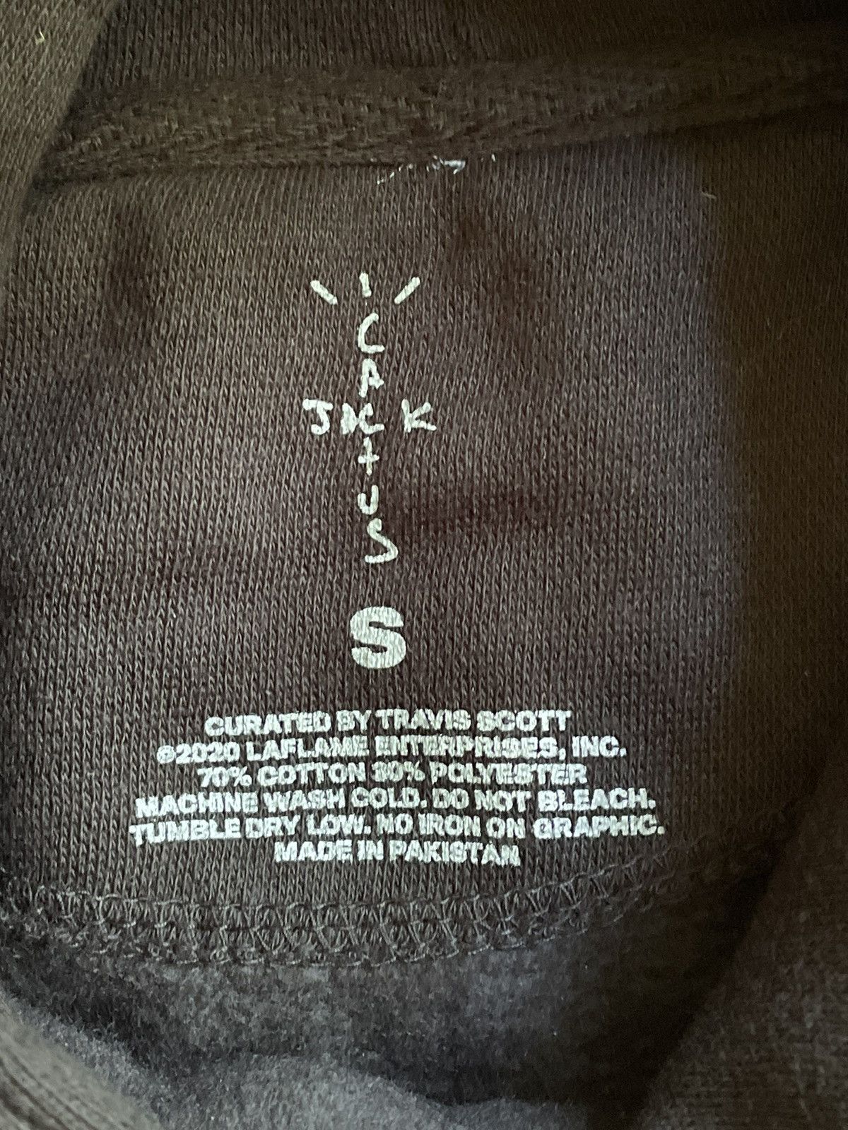 Nike × Travis Scott Small Black Nike SB Cactus Jack Dunk Hoodie Tour Tee Shirt Size US S / EU 44-46 / 1 - 5 Thumbnail