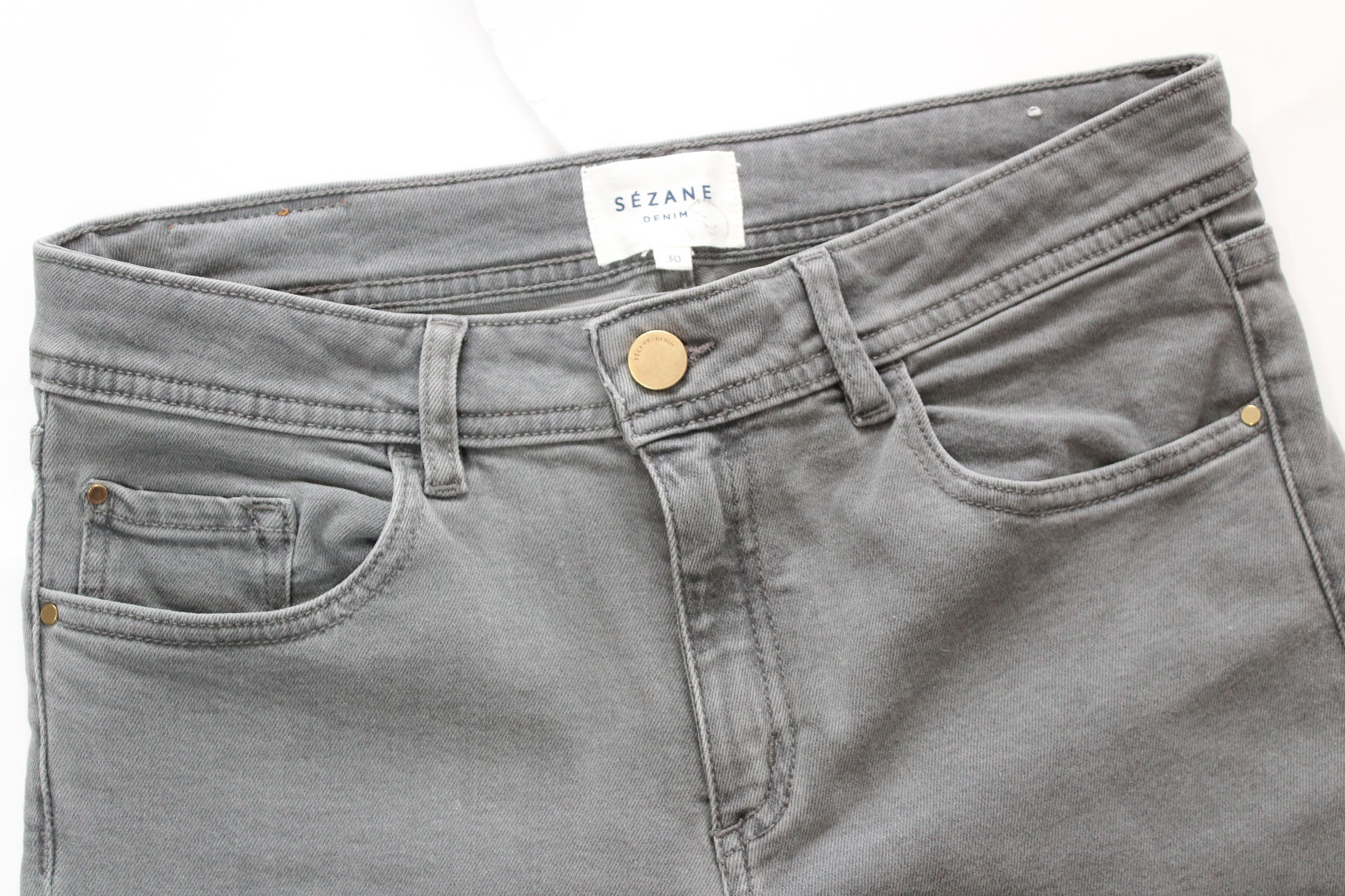 Sezane Sezane Denim Jeans Womens Size 29 Hype Streetwear Size 30" / US 8 / IT 44 - 4 Thumbnail