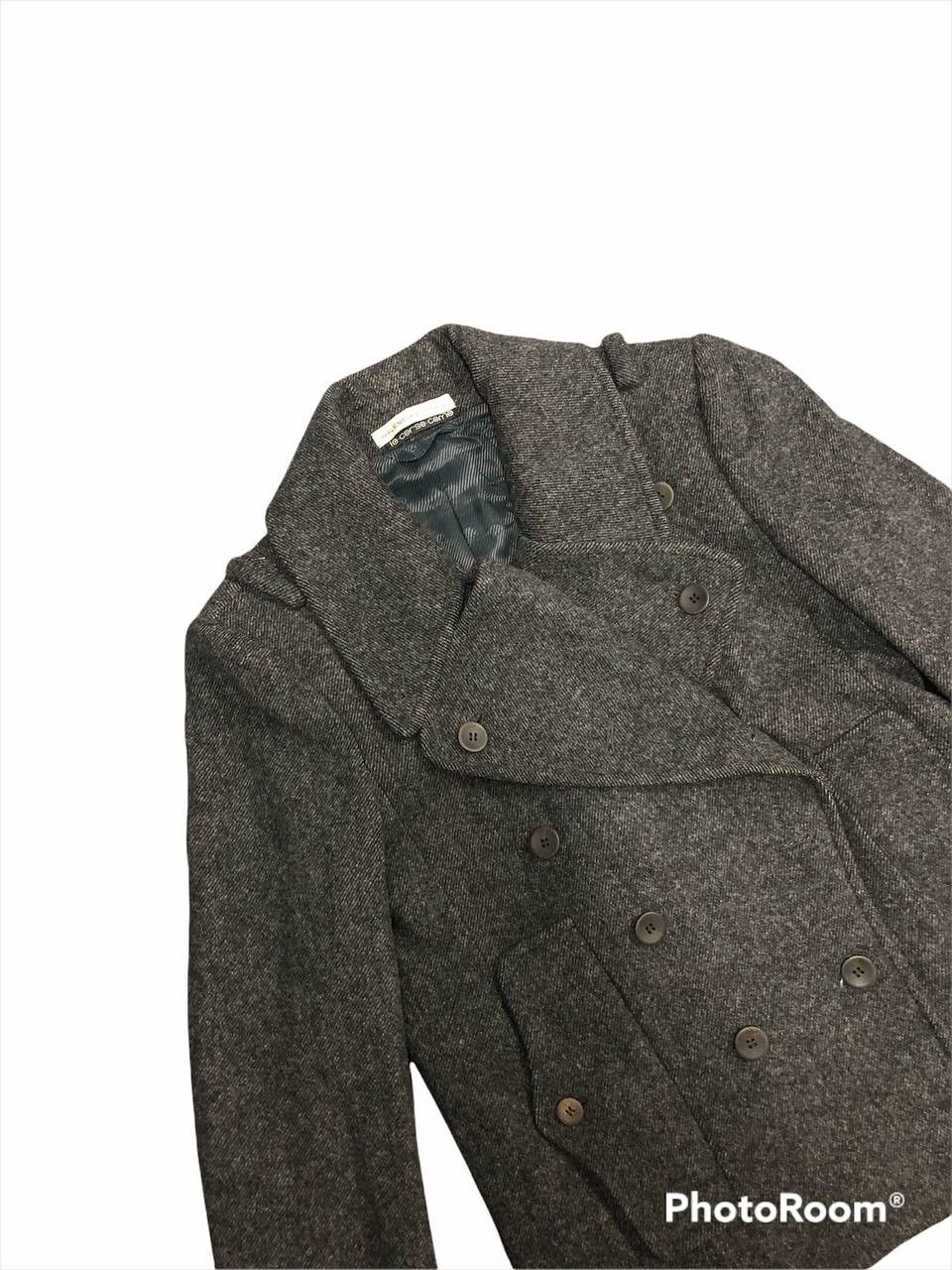 Comme des Garcons Rare🔥Wool Jacket Hourglass Balenciaga x 10 corso como Size US M / EU 48-50 / 2 - 4 Thumbnail