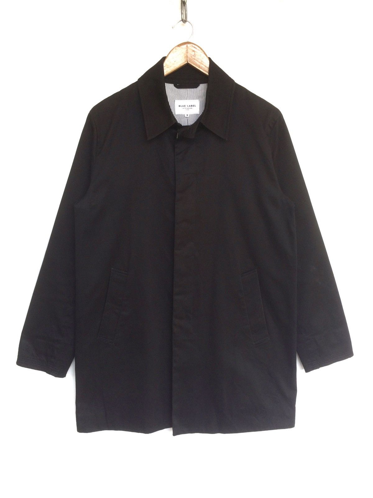 United Arrows Blue Label Dark Brown Longcoat Size US M / EU 48-50 / 2 - 2 Thumbnail