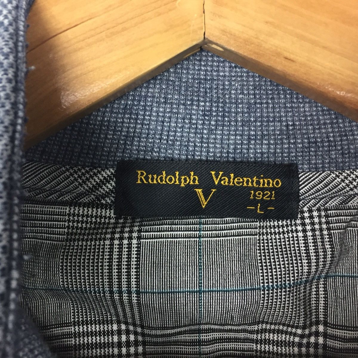 Vintage RUDOLPH VALENTINO PARIS SWEATSHIRT Size US L / EU 52-54 / 3 - 3 Thumbnail