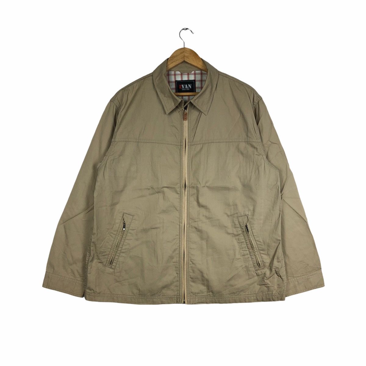 Van VINTAGE VAN JACKET CASUAL JUMPER PULLOVER Size US L / EU 52-54 / 3 - 1 Thumbnail
