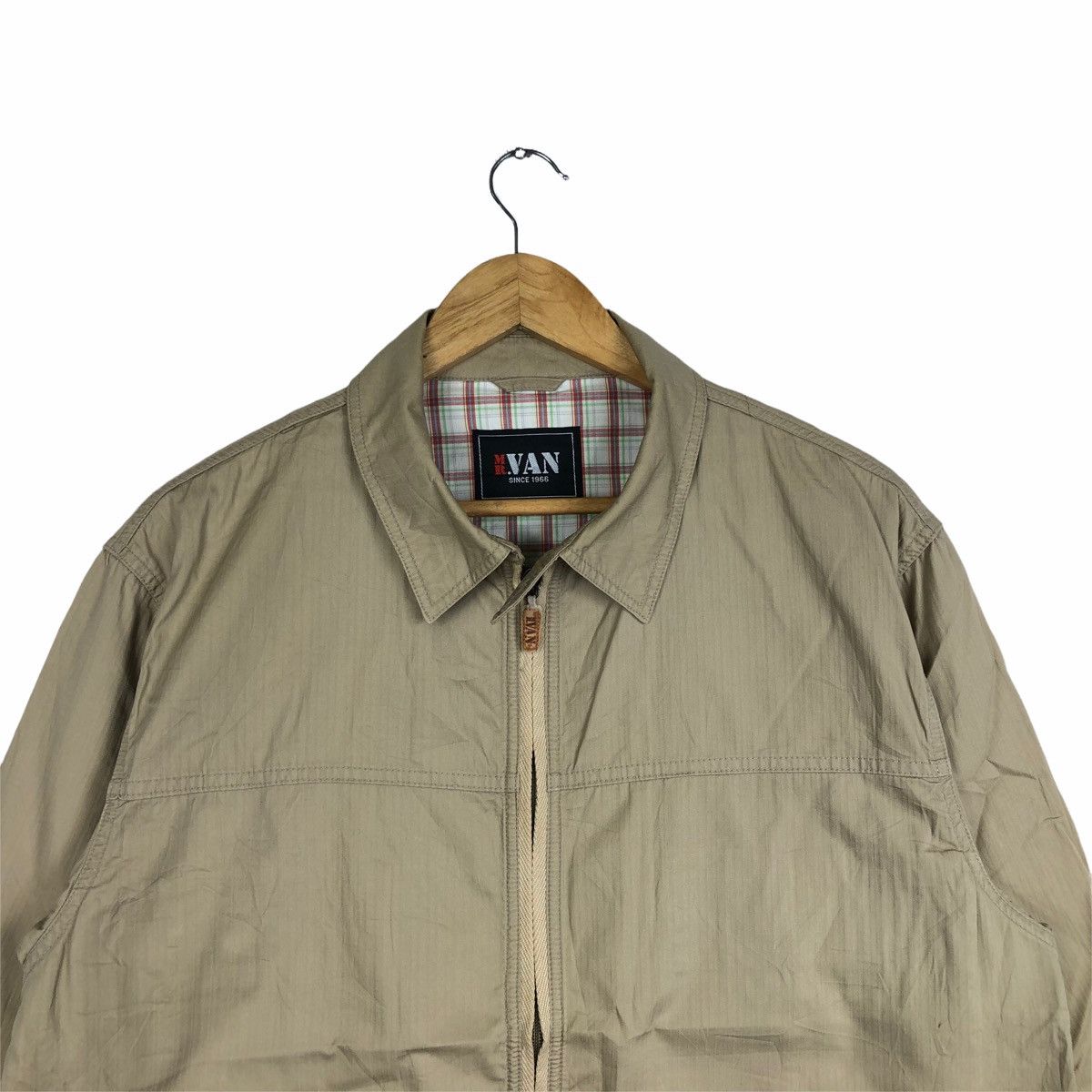Van VINTAGE VAN JACKET CASUAL JUMPER PULLOVER Size US L / EU 52-54 / 3 - 2 Thumbnail