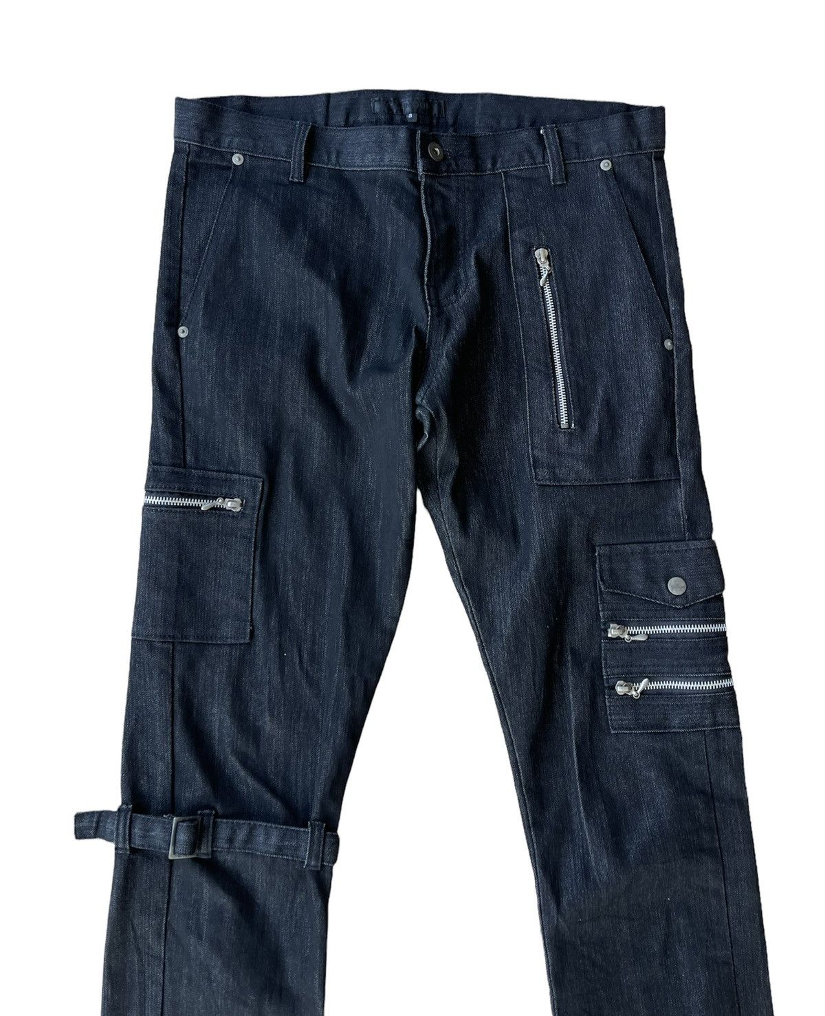 Japanese Brand × Seditionaries Vintage Bondage multi zipper skinny jeans Size US 34 / EU 50 - 2 Thumbnail
