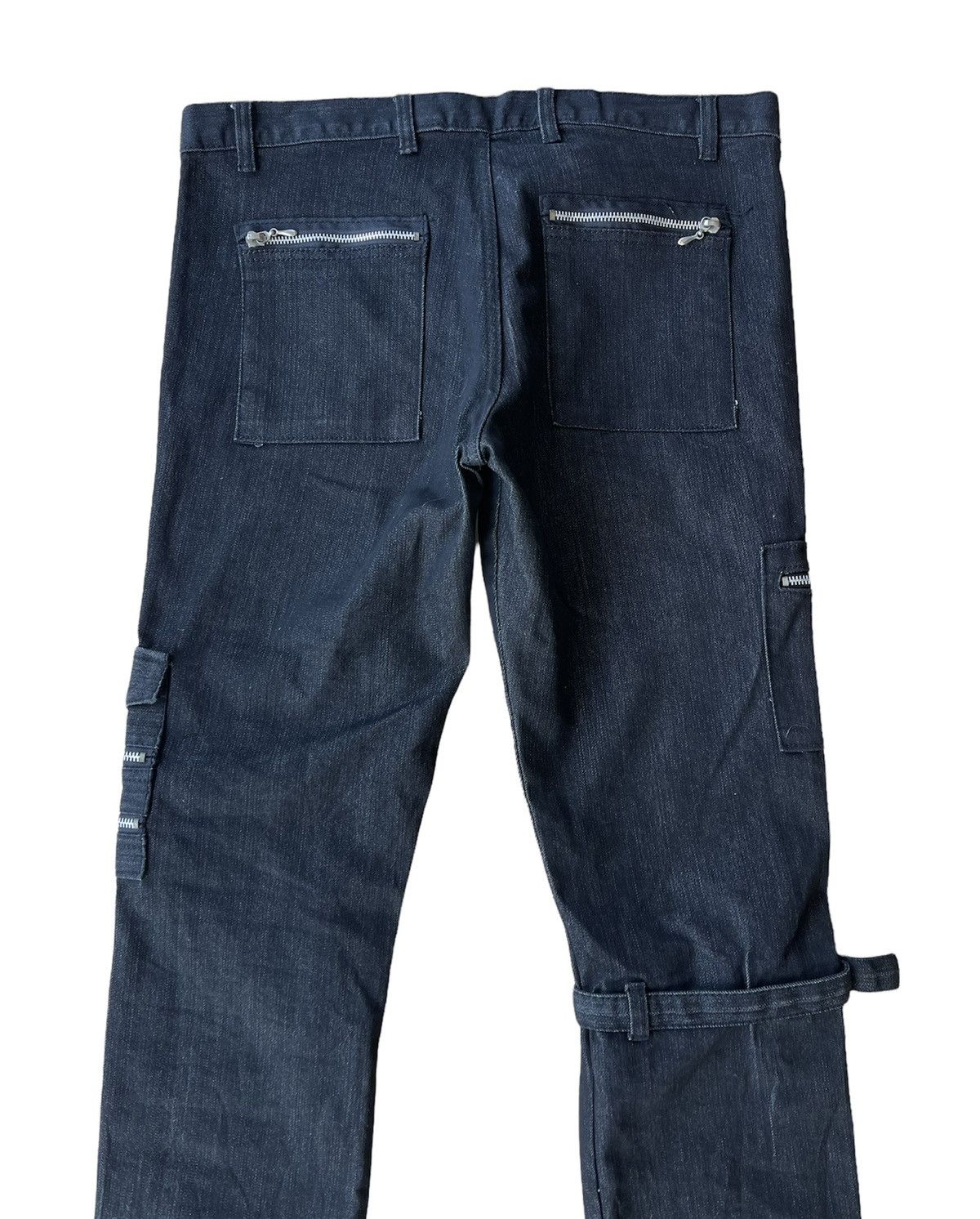 Japanese Brand × Seditionaries Vintage Bondage multi zipper skinny jeans Size US 34 / EU 50 - 6 Thumbnail