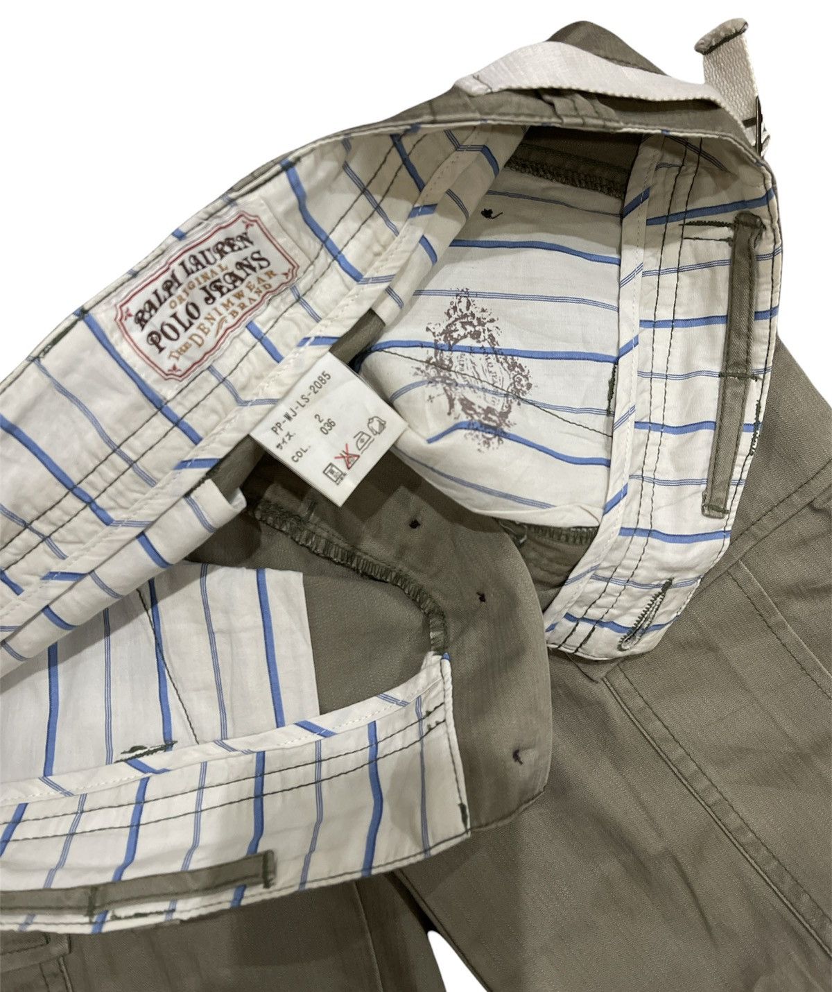 Ralph Lauren Vintage polo Ralph Lauren cargo pants Size US 29 - 4 Thumbnail