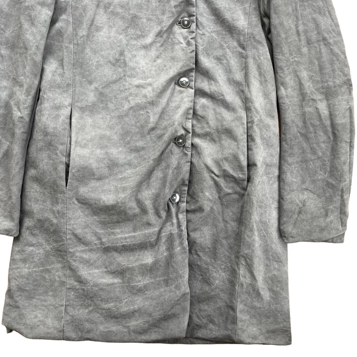 Carpe Diem × Poeme Bohemien SICK💥 POEME BOHEMAIN WASHED GREY LONG HOODIE JACKET Size US M / EU 48-50 / 2 - 6 Thumbnail