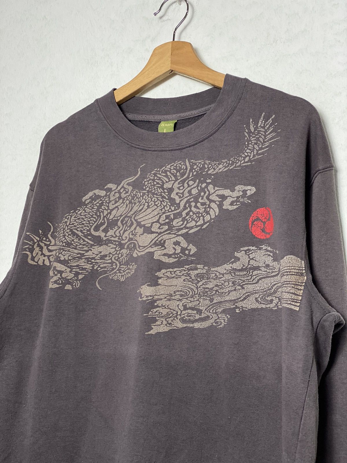 Japanese Brand Vintage Sion Dragon Sukajan Crewneck / Travis Brown Scott Size US L / EU 52-54 / 3 - 2 Thumbnail