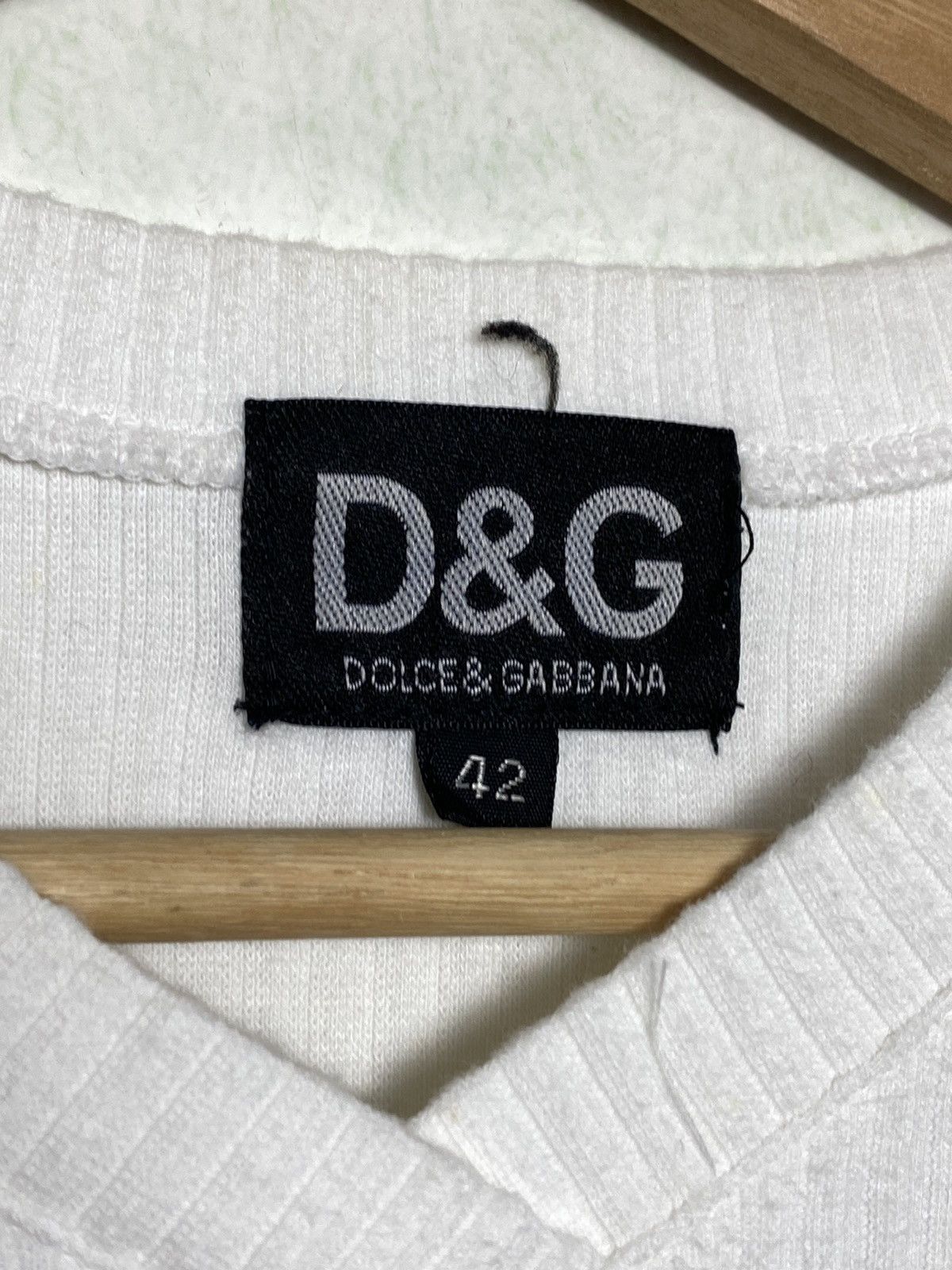 Dolce & Gabbana Vintage Dolce & Gabbana Ribs Knit Mini Skirt Dress Size M / US 6-8 / IT 42-44 - 3 Thumbnail