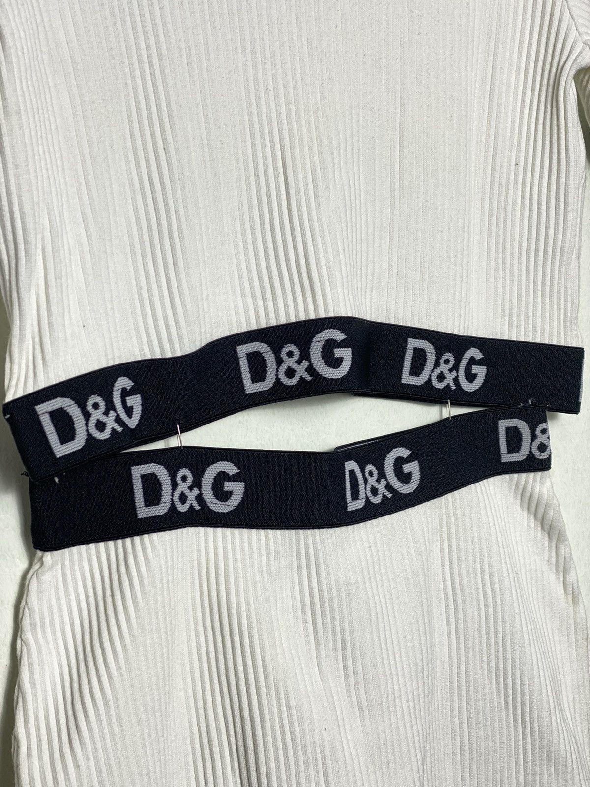 Dolce & Gabbana Vintage Dolce & Gabbana Ribs Knit Mini Skirt Dress Size M / US 6-8 / IT 42-44 - 4 Thumbnail