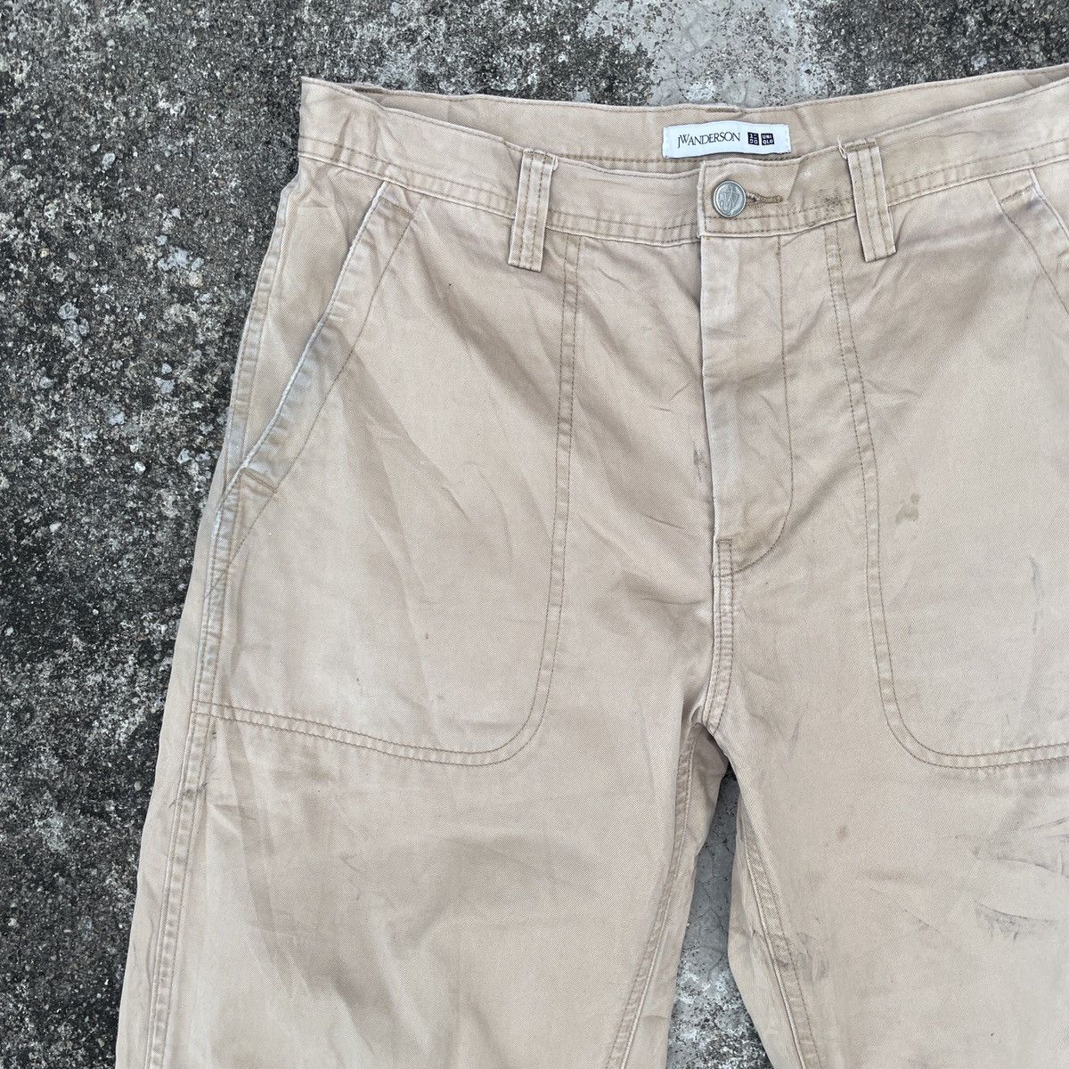 JW Anderson × Uniqlo Vintage JW Anderson X Uniqlo Double Knee Pants Size US 32 / EU 48 - 3 Thumbnail