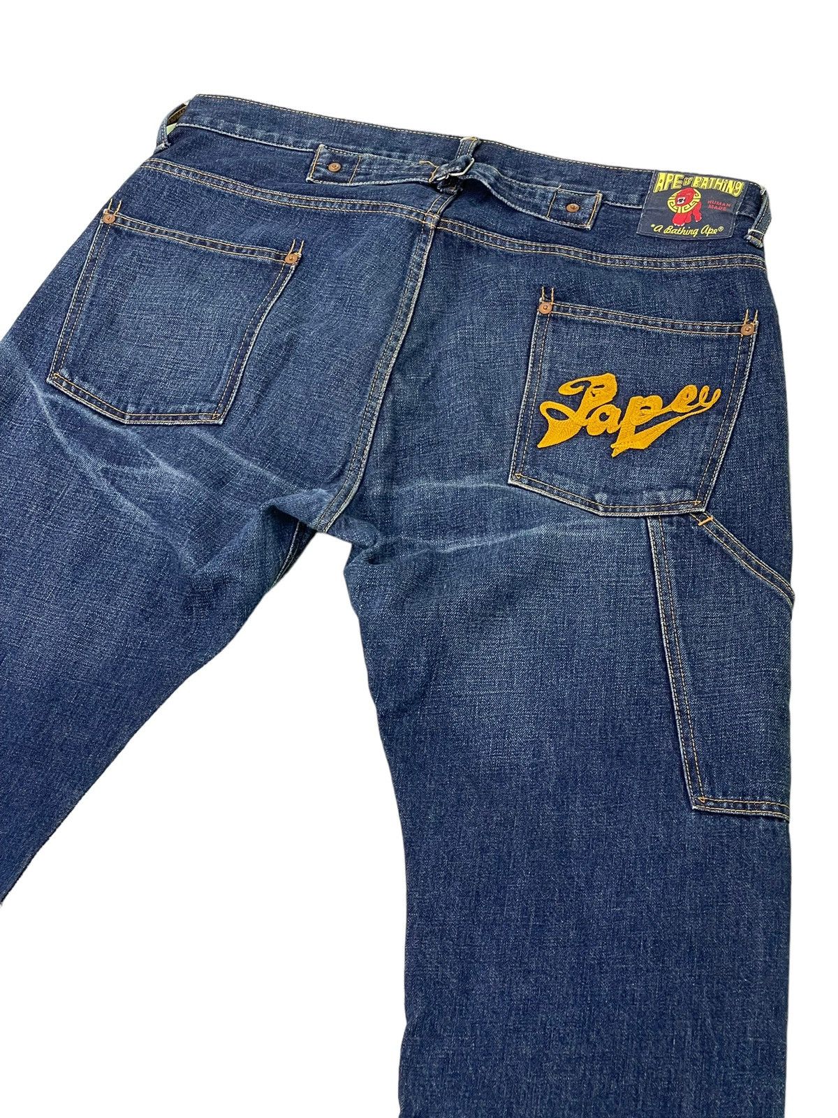 Bape Bape Embroidery Carpenter Denim Size US 36 / EU 52 - 1 Thumbnail